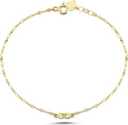 Sonsuzluk Boomerang Altın Bileklik