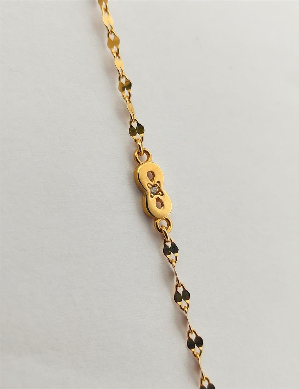 Sonsuzluk Boomerang Altın Bileklik Ürün ikincil görseli