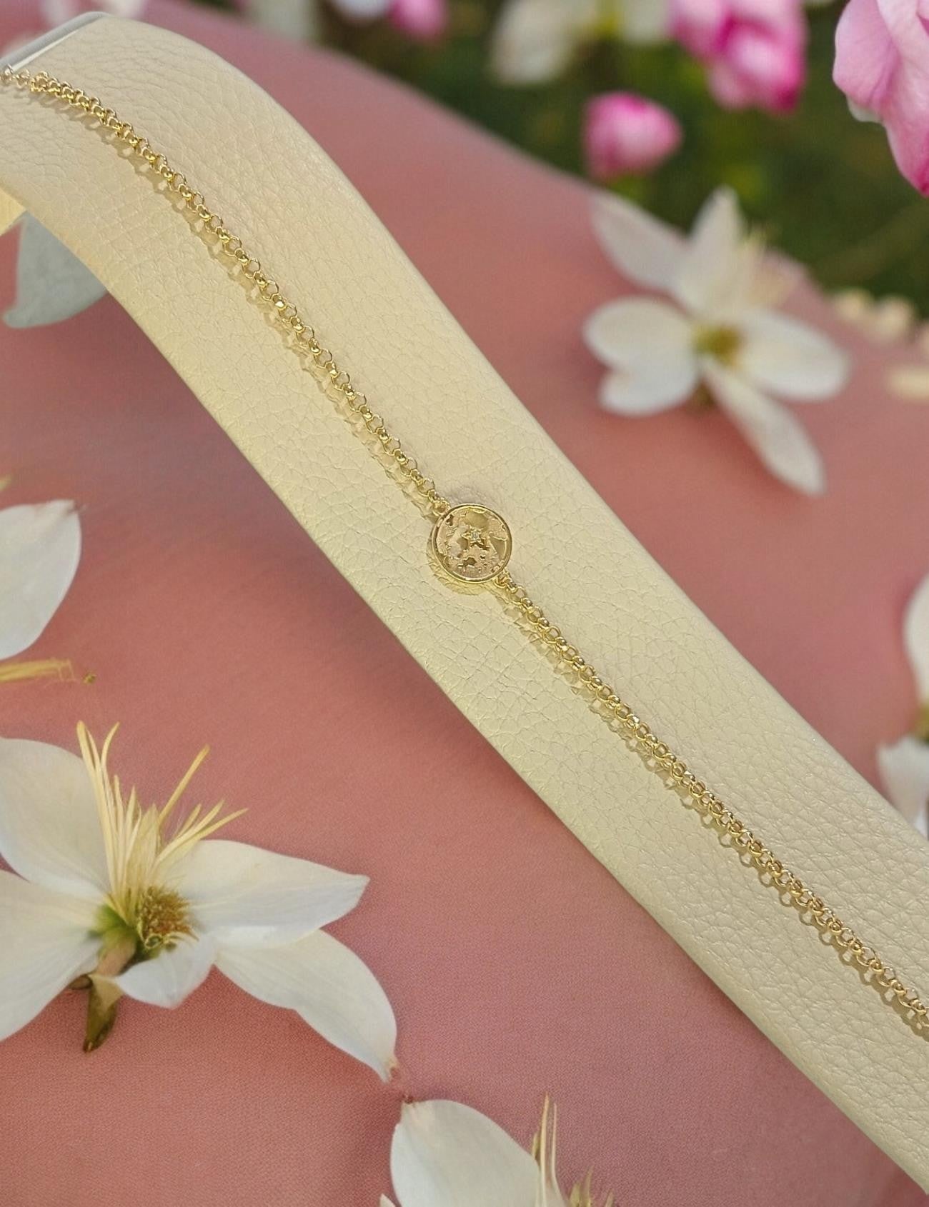 8 Ayar Dünya Altın Bileklik