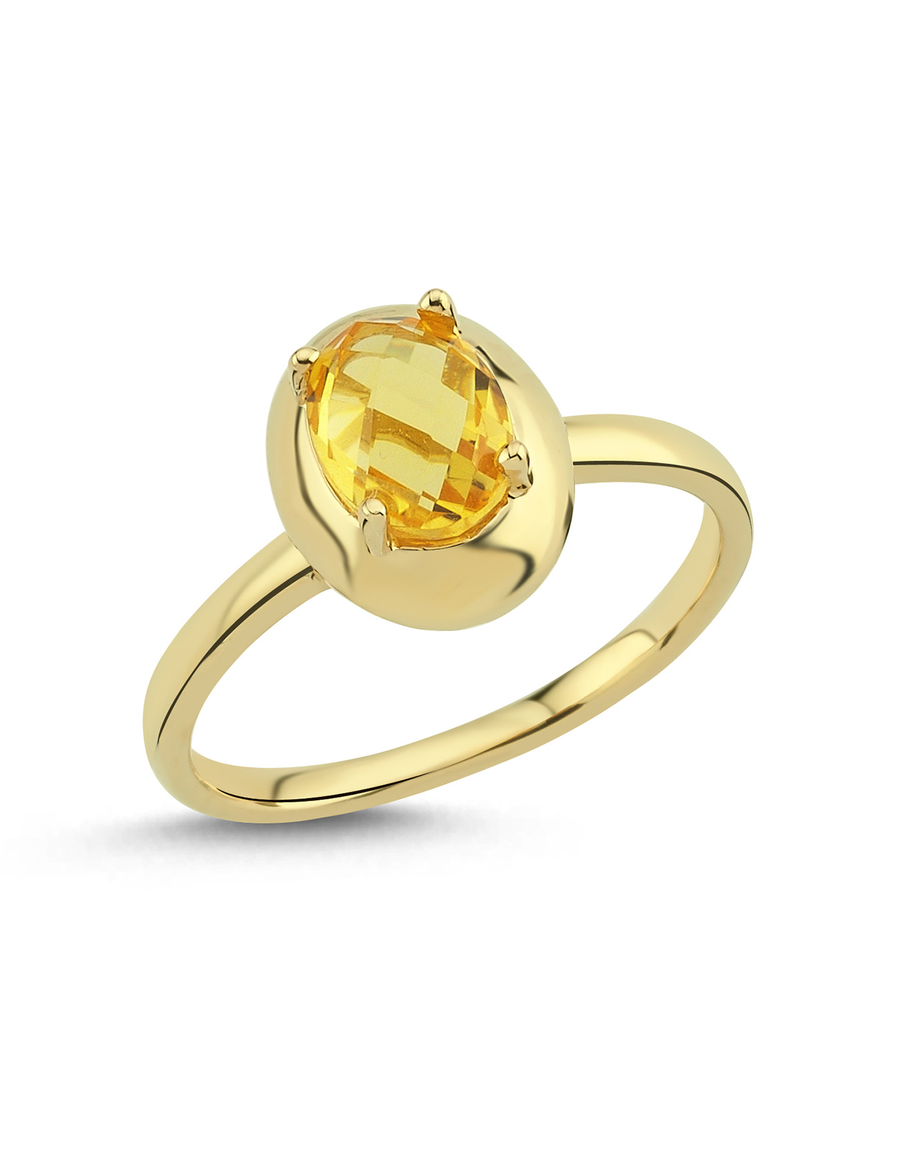 Golden Orbit Altın Yüzük