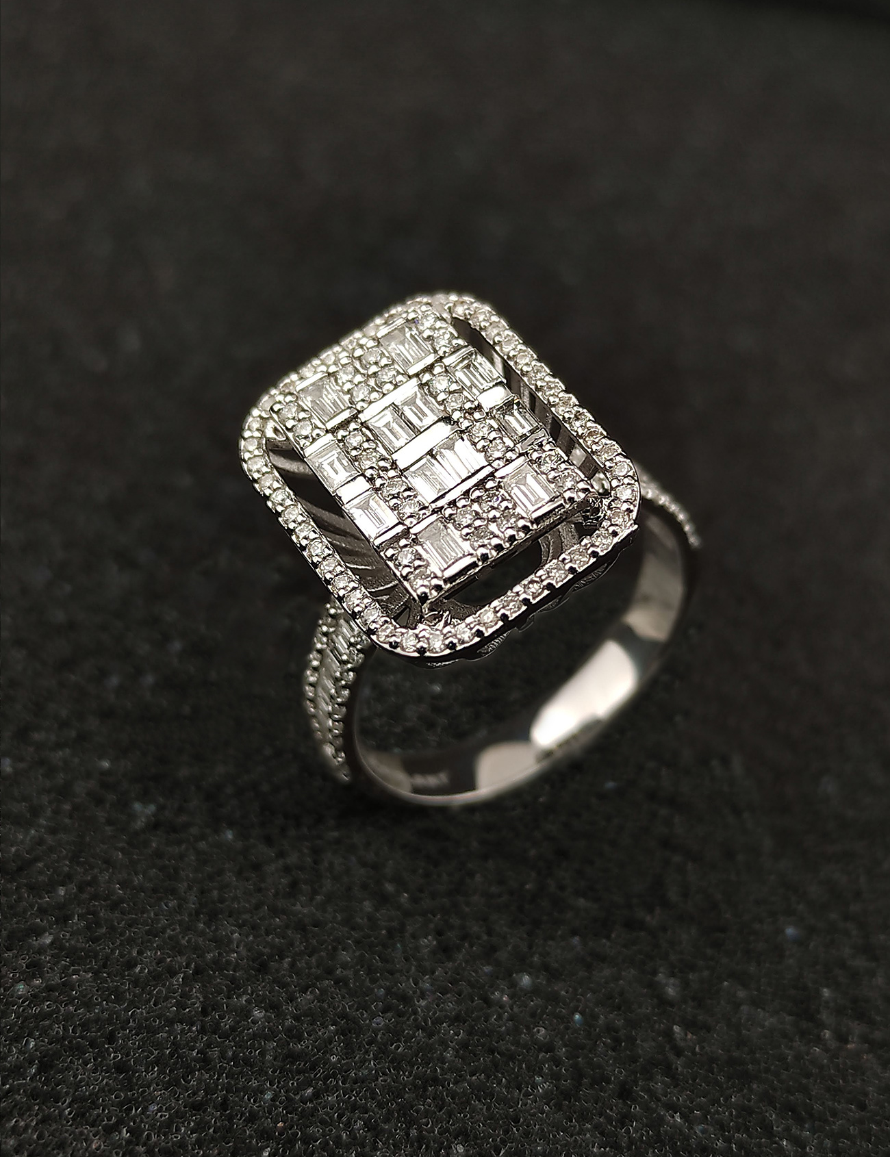 خاتم ألماس باغيت عيار 0.97 قيراط Ürün ana görseli