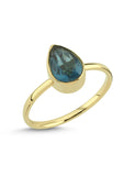 Aqua Drop Altın Yüzük