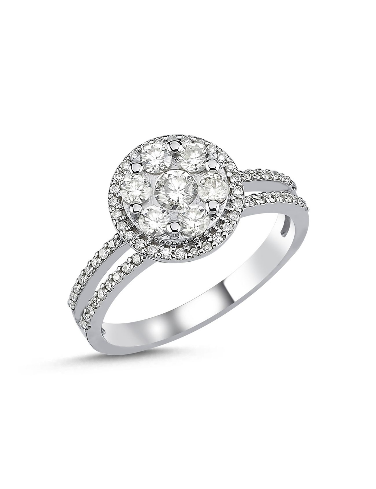 0,72 Karat Pırlantalı Yüzük