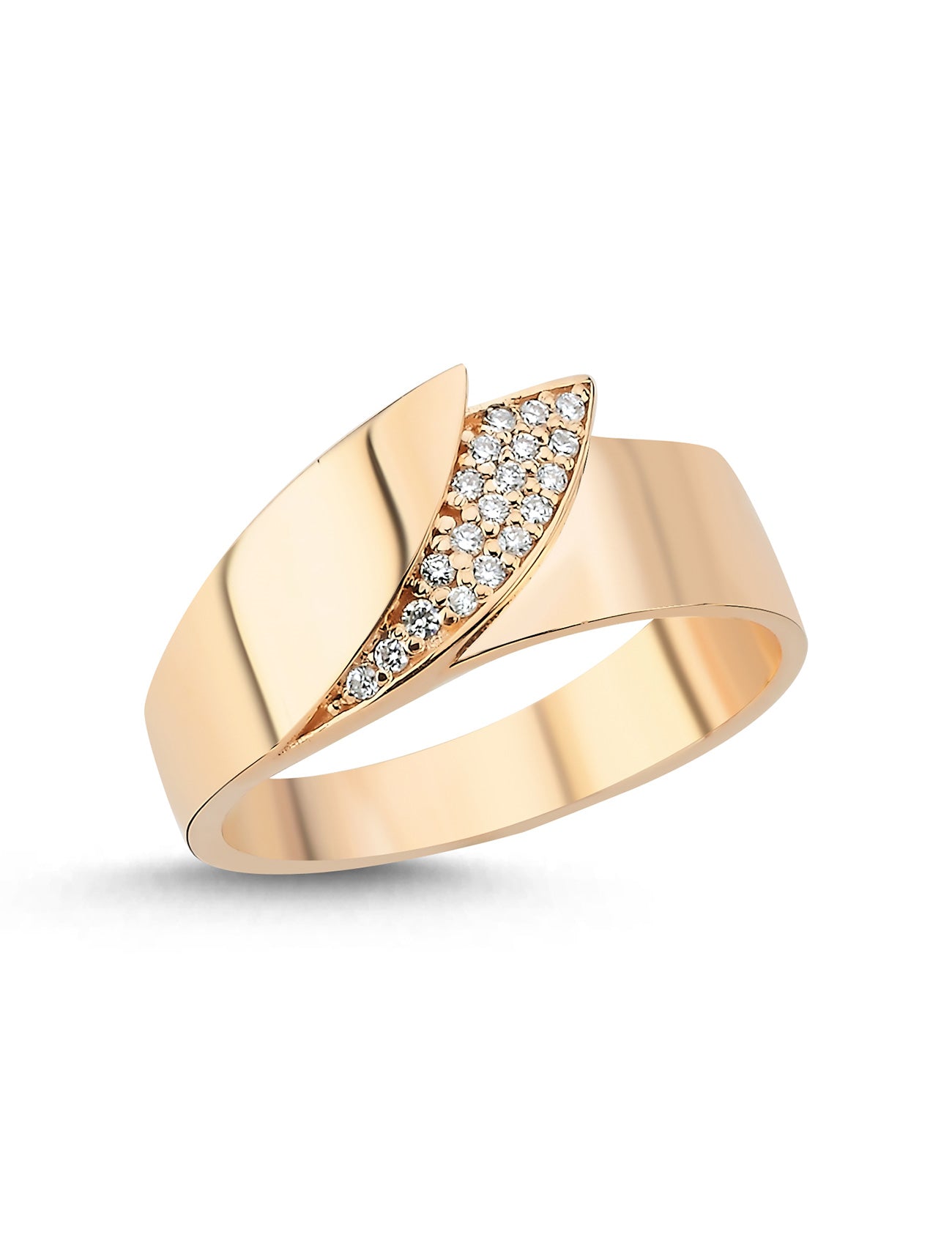 0,08 Karat Pırlanta Fantezi Yüzük