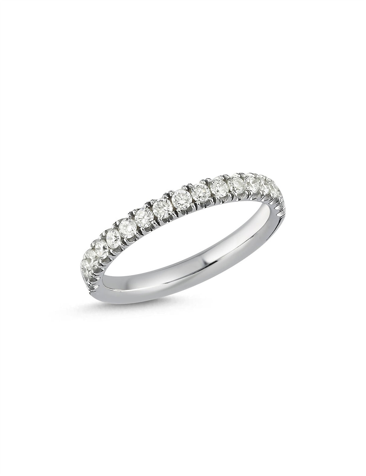 0.53 Carat Diamond Half-Eternity Ring