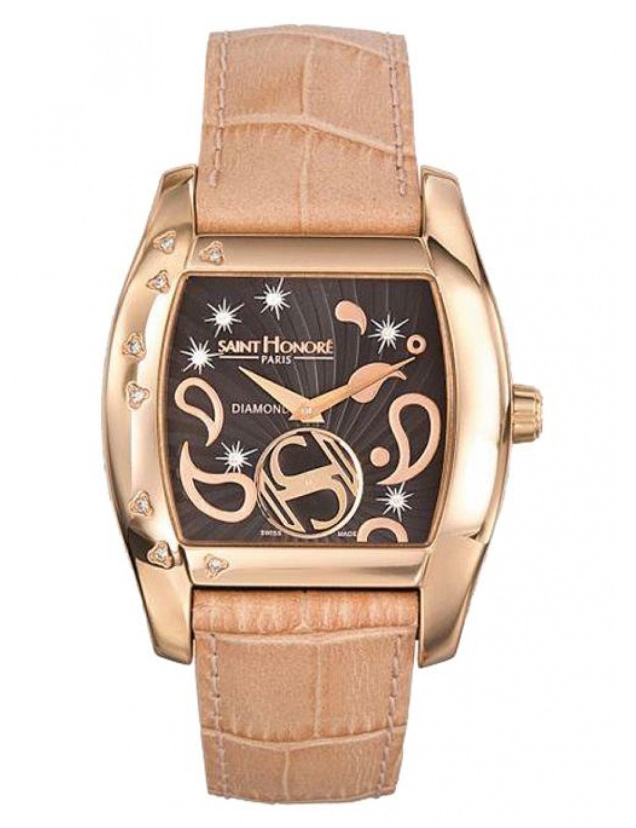 SAINT HONORE Monceau Medium Rose Taşlı