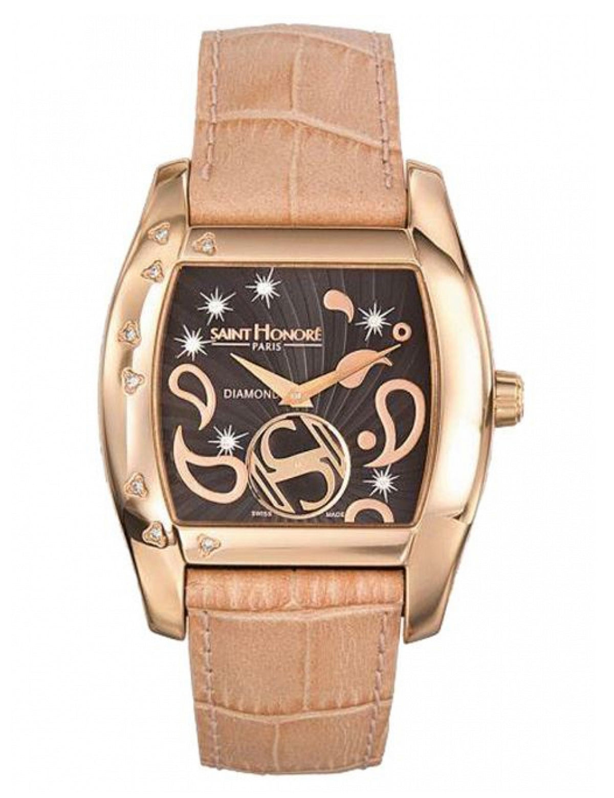 SAINT HONORE Monceau Medium Rose Taşlı