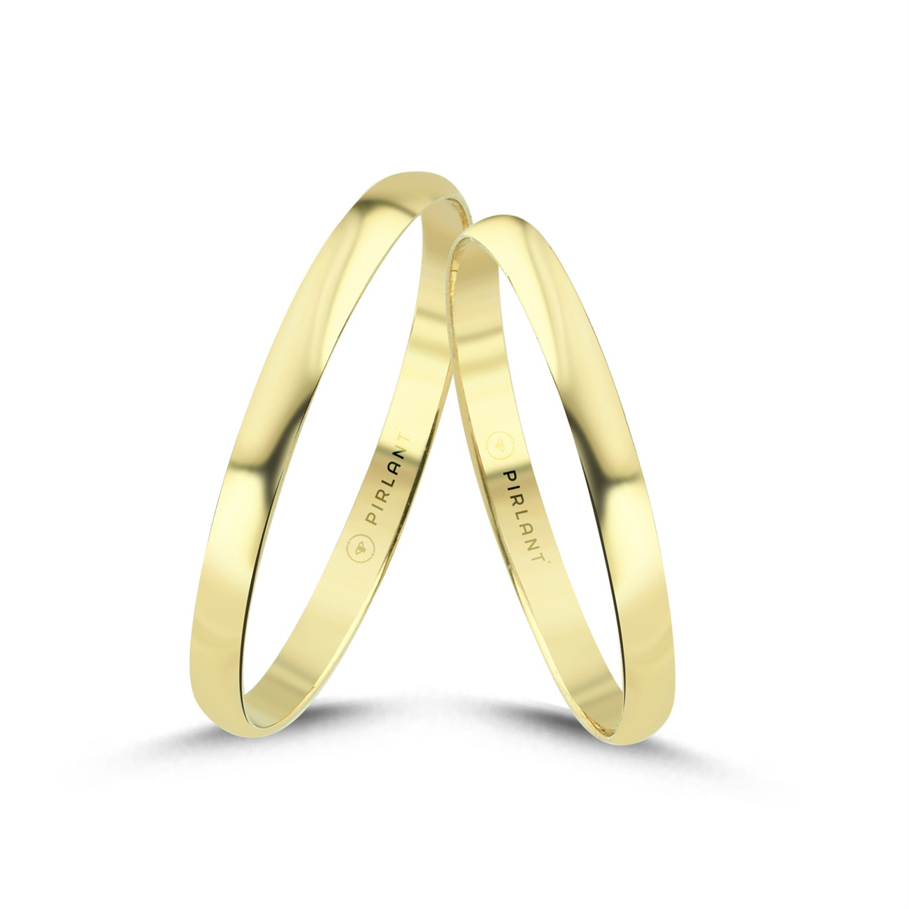 Sarı Altın Alyans 2mm Ali & Ayşe Ürün ikincil görseli