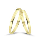 Sarı Altın Alyans 2mm Ali & Ayşe