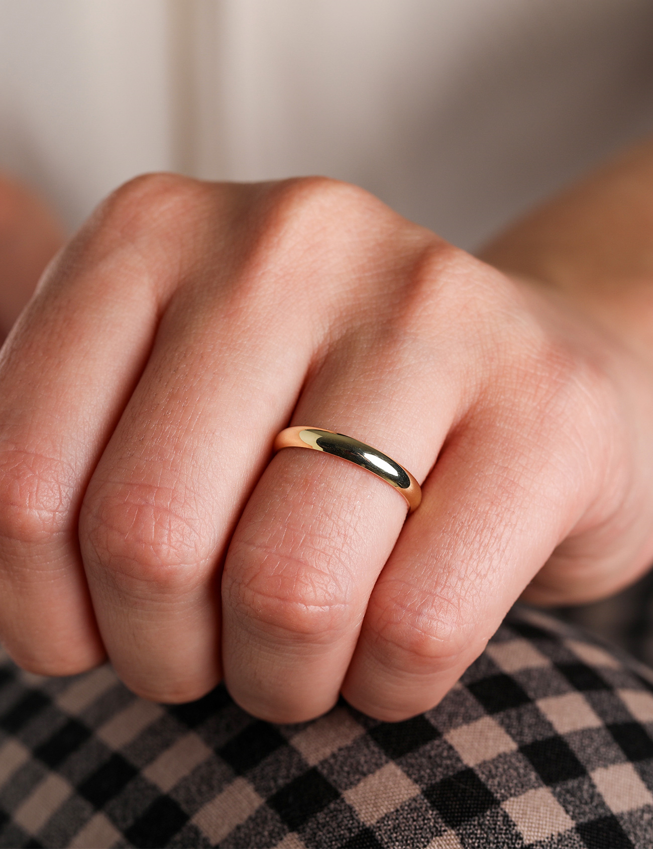 Sarı Altın Alyans 3mm Ürün ikincil görseli