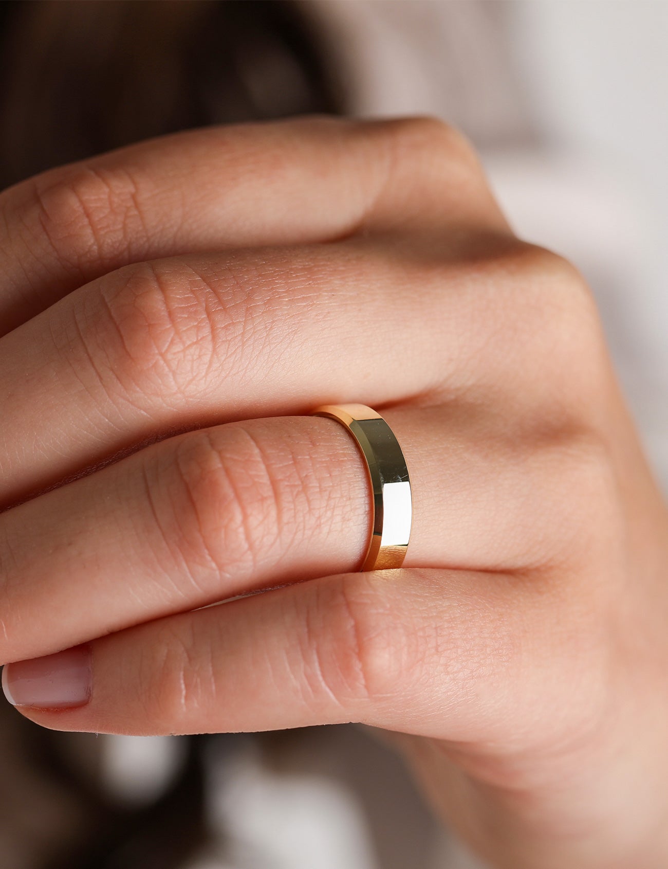 Sarı Altın Alyans 5mm