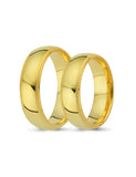 Sarı Altın Alyans 6mm