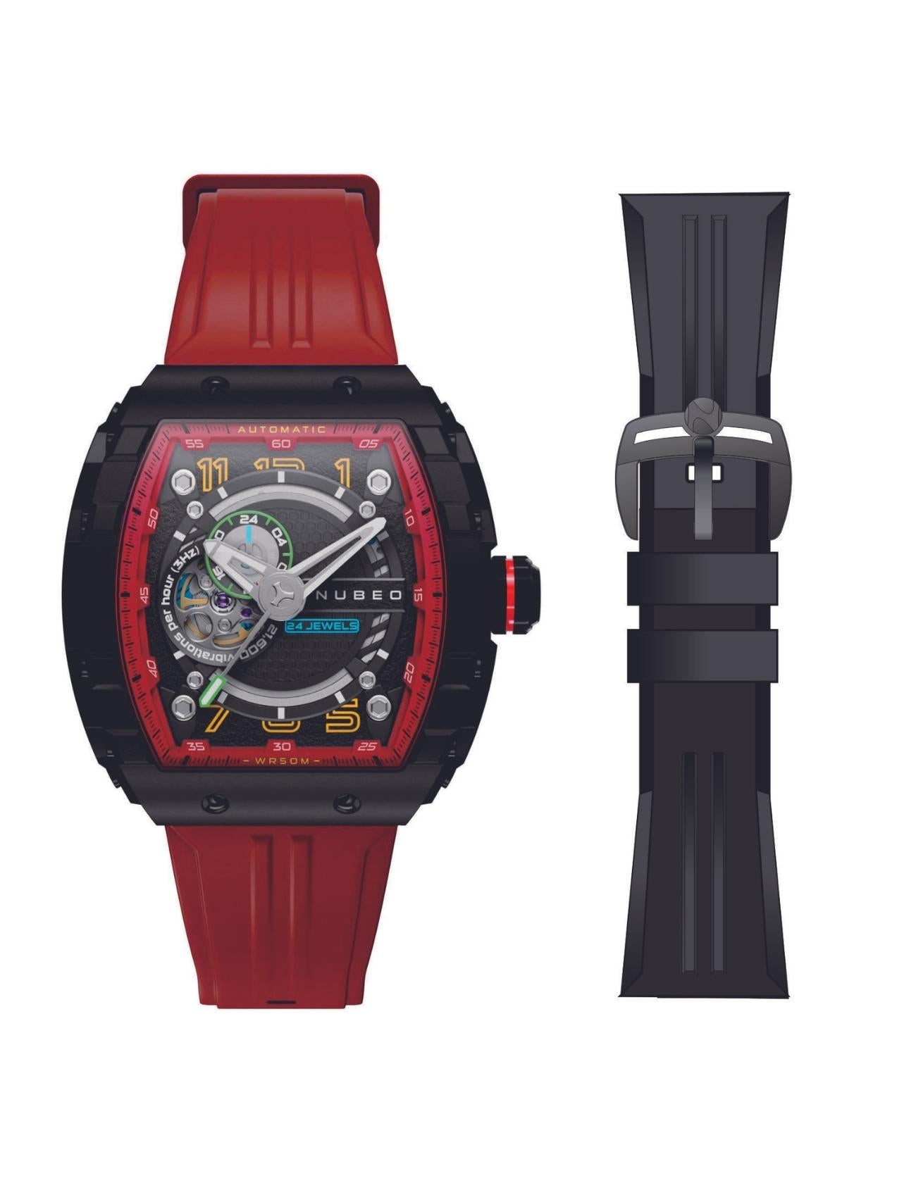 NUBEO NB-6047-07 Men's Wristwatch