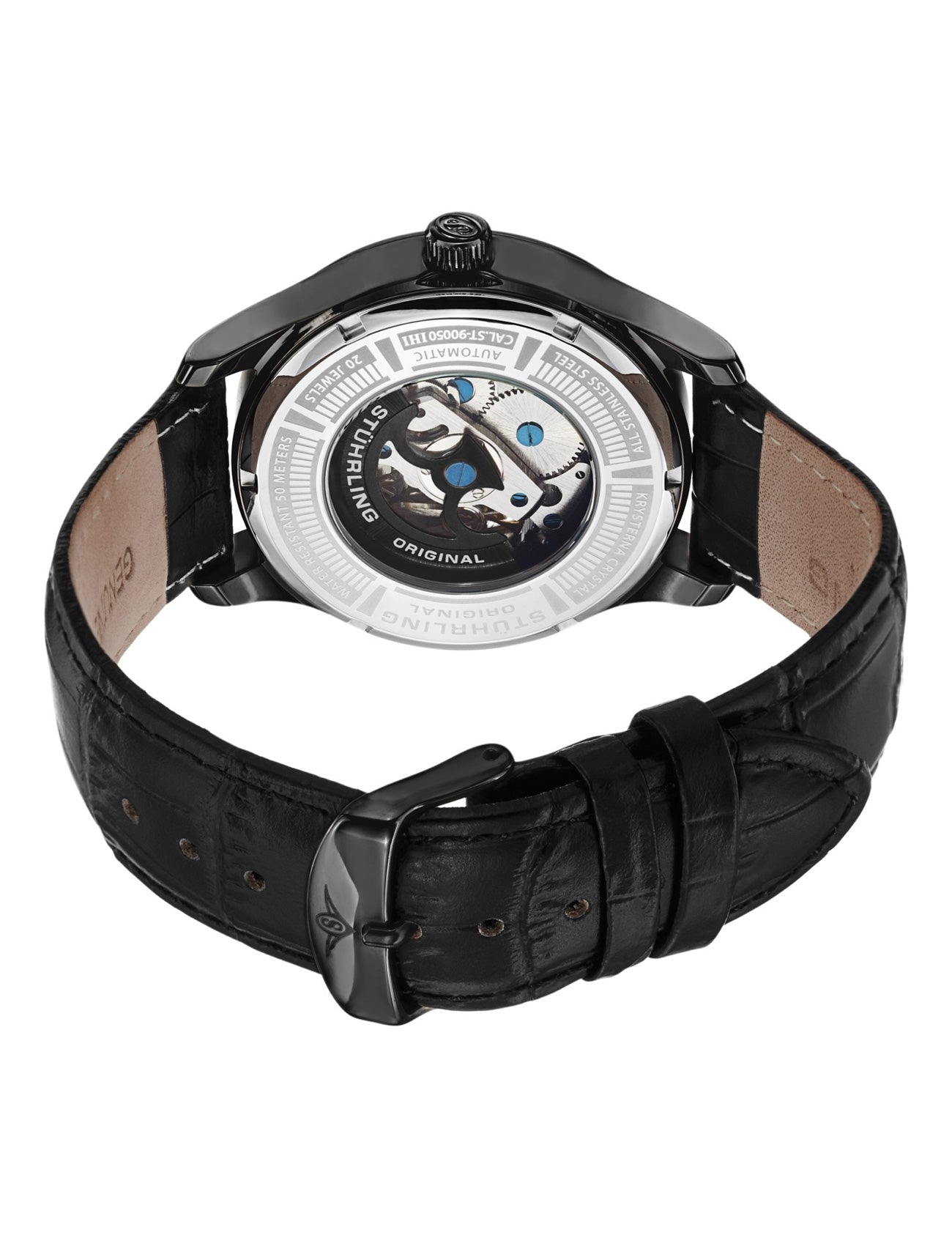 STÜHRLING Men's Automatic Skeleton