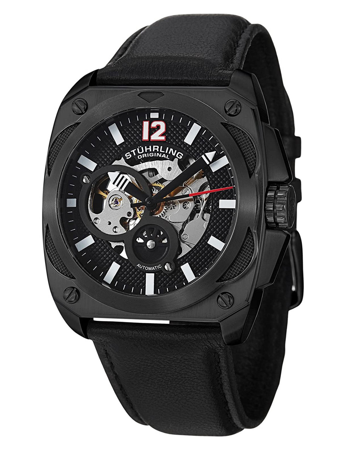 STÜHRLING Men's Automatic Skeleton