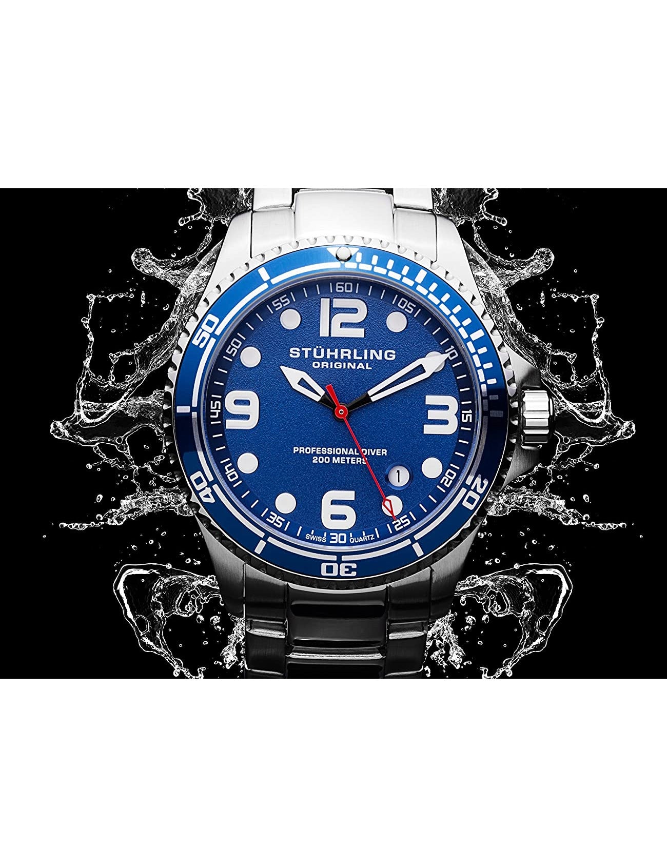 STÜHRLING Men's Diver