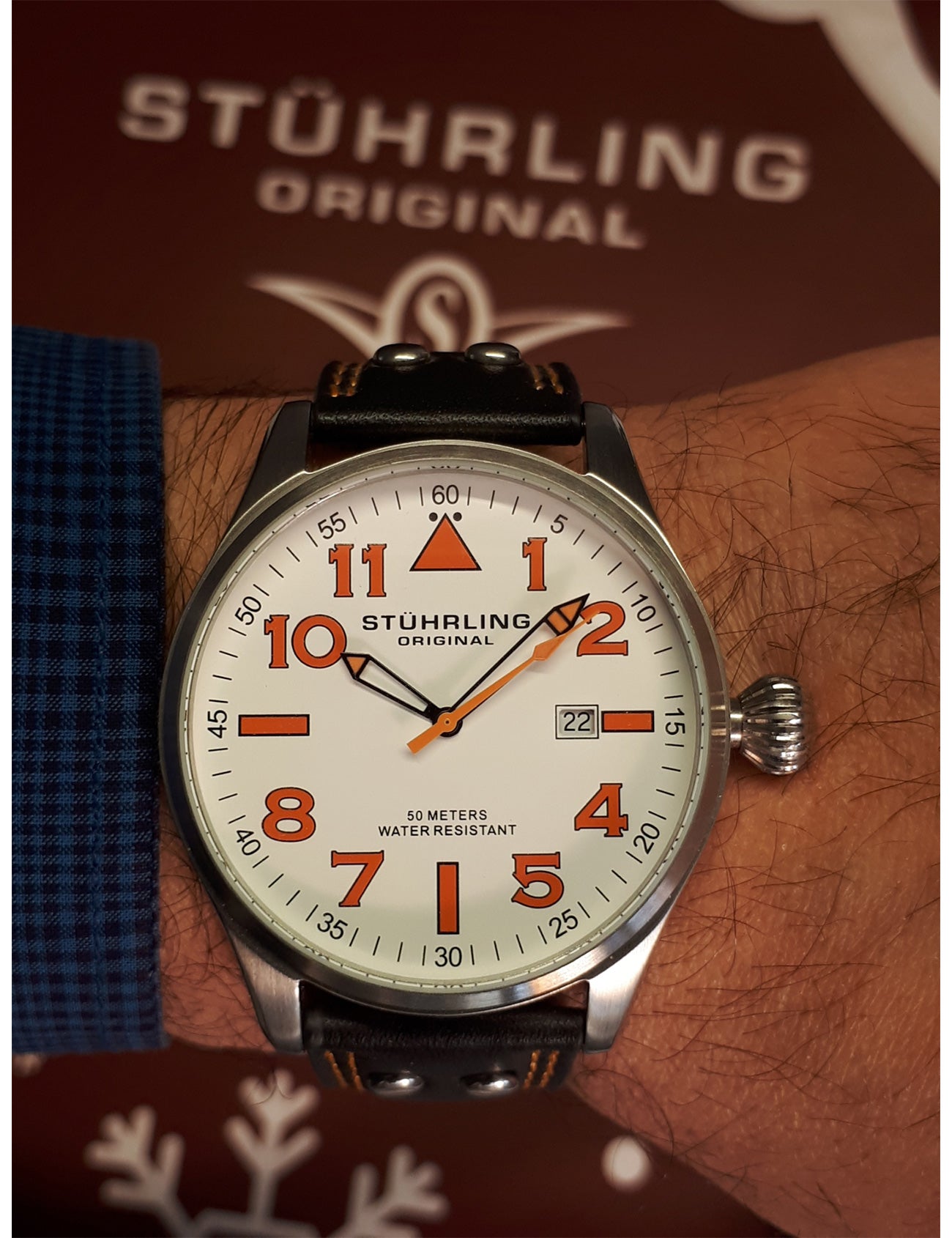 STÜHRLING Men's Eagle Swiss Quartz