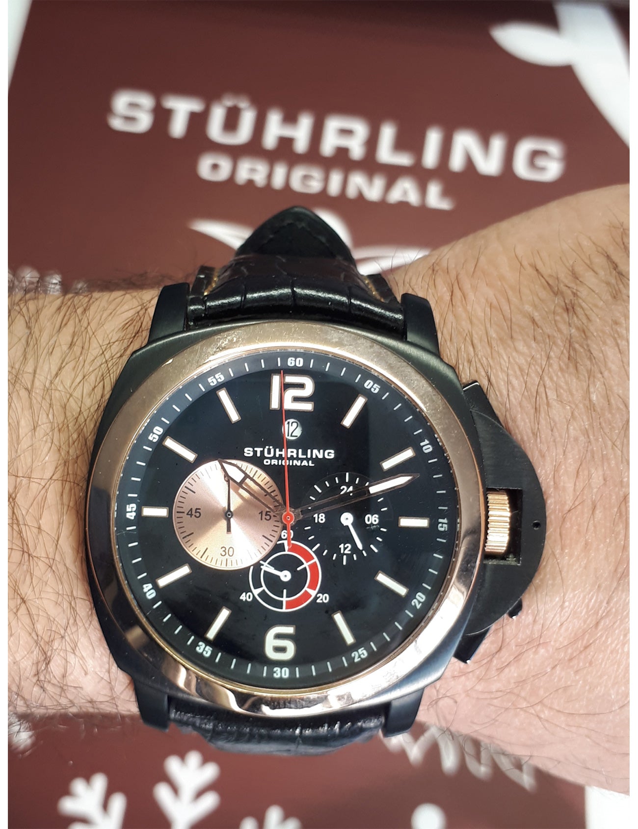 STÜHRLING Men's Excursion Chronograph