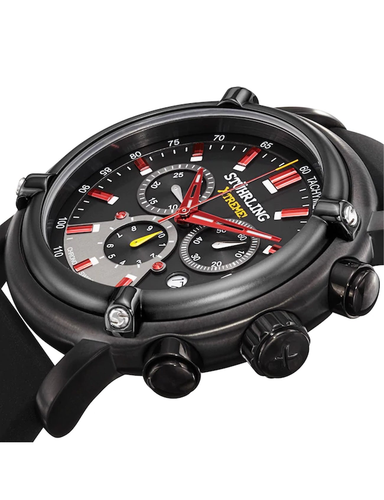 STÜHRLING Men's Hadron Swiss Quartz Chr.