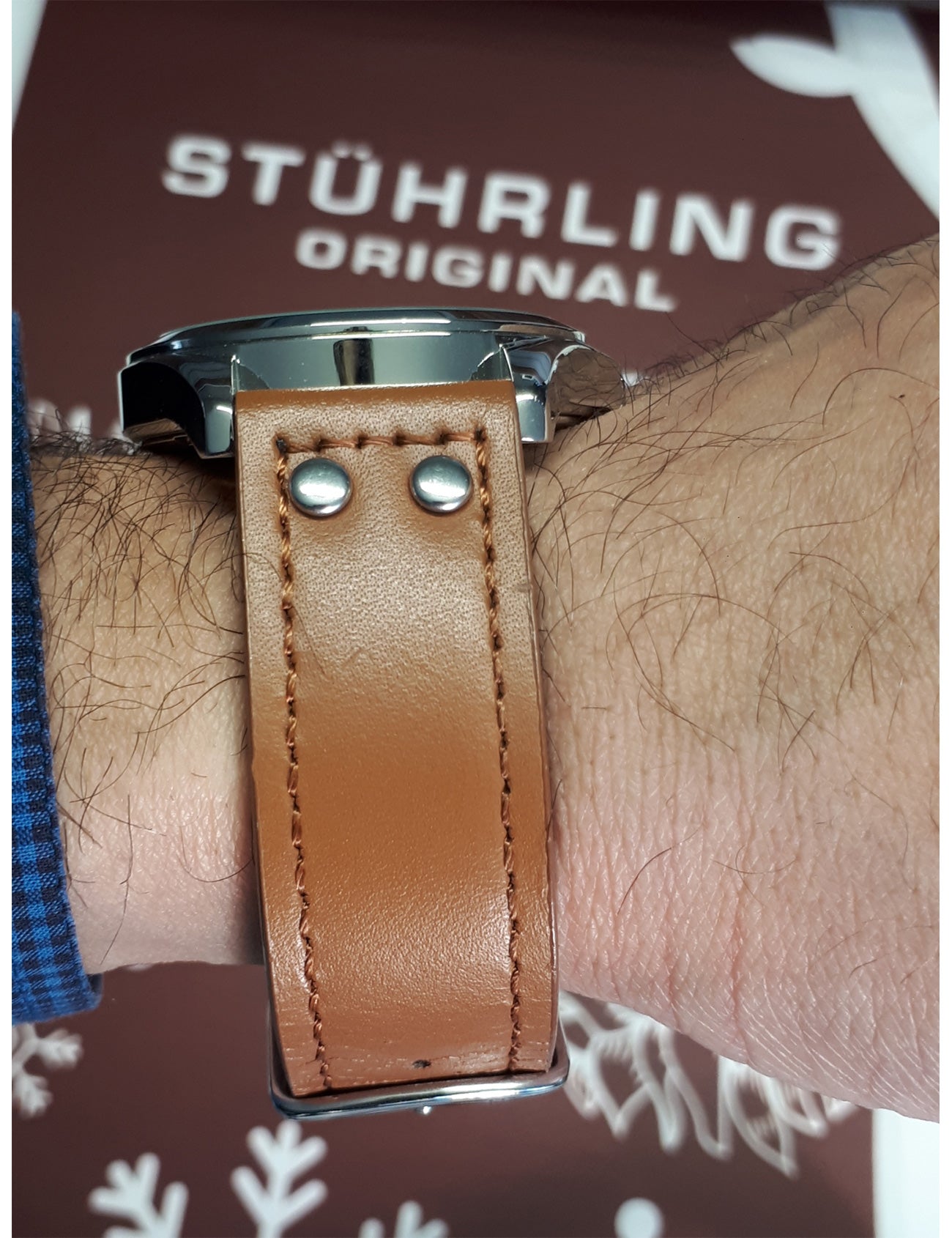STÜHRLING Men's Pilot Watch