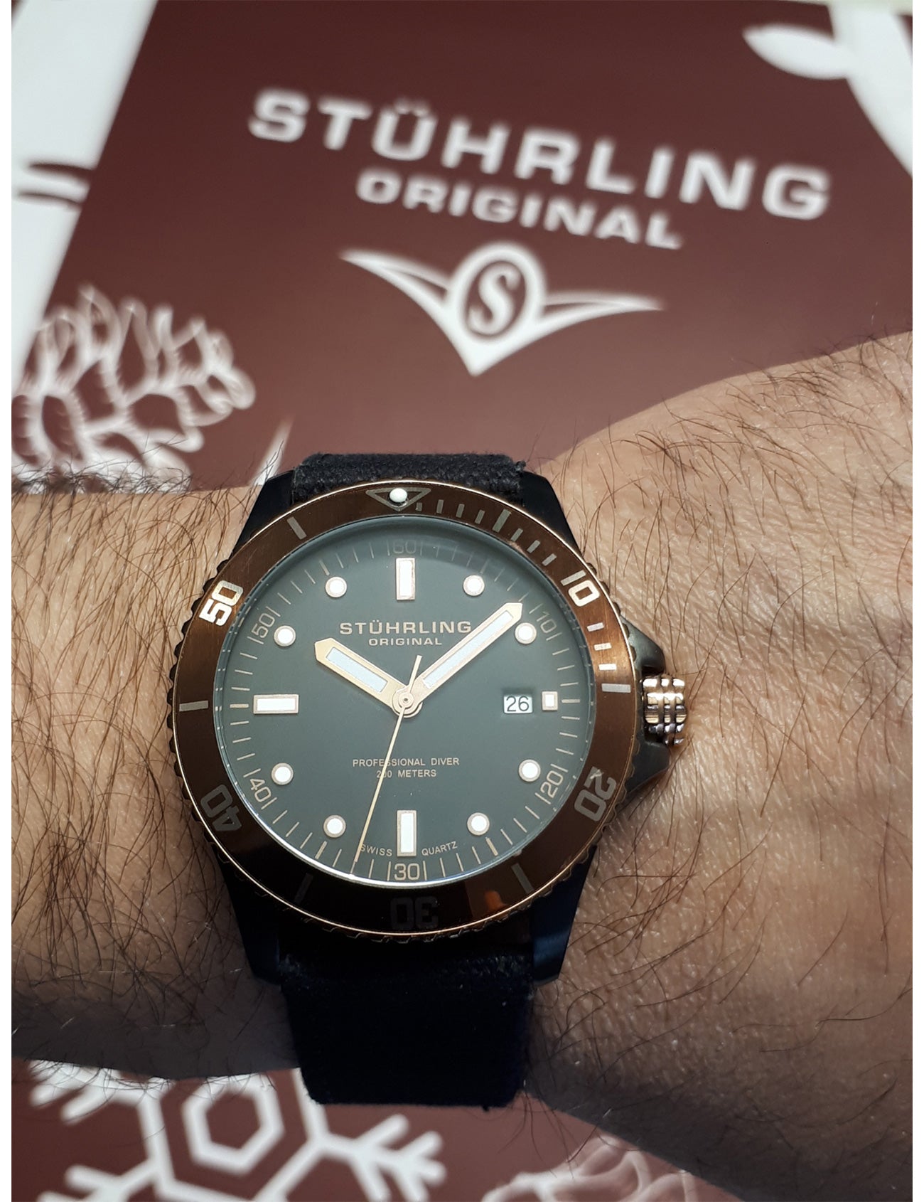 STÜHRLING Men's Simple