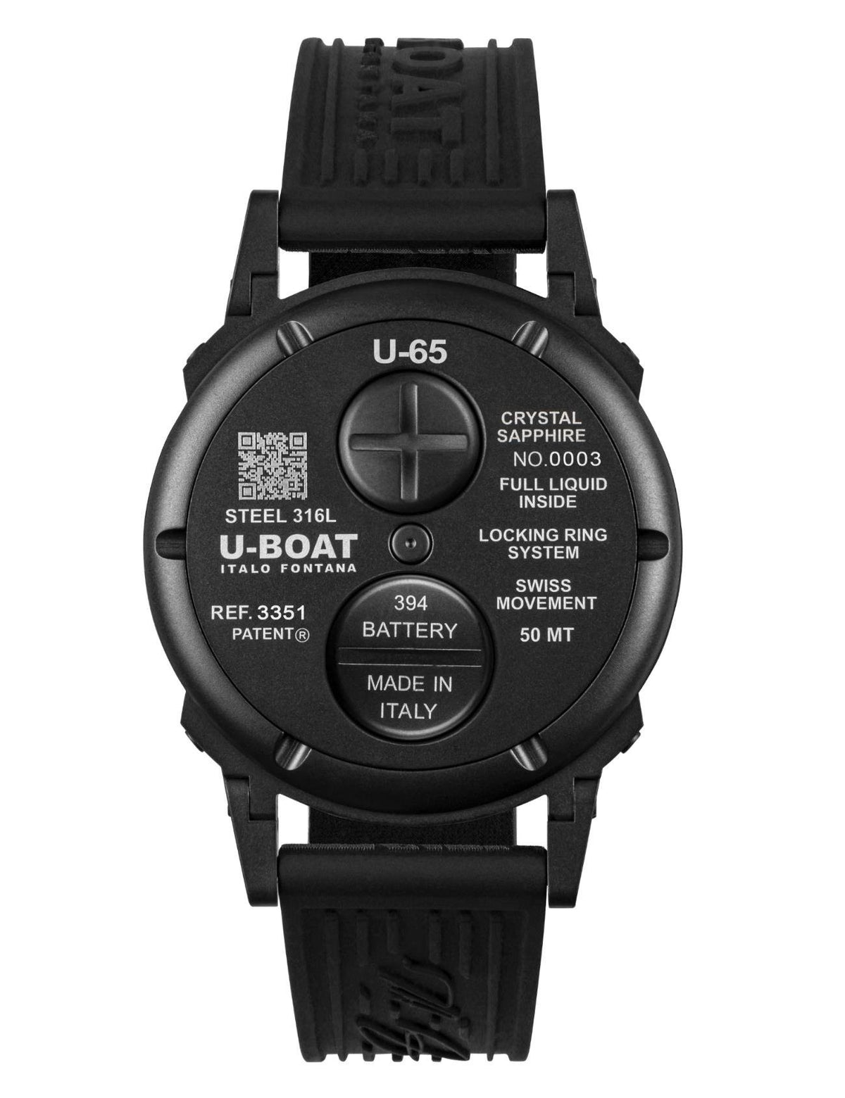 U-BOAT 3351 Erkek Kol Saati