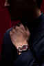 EXAEQUO EX0001.0006 Classic Melting Stainless Steel 316L Italian Burgundy Unisex Kol Saati