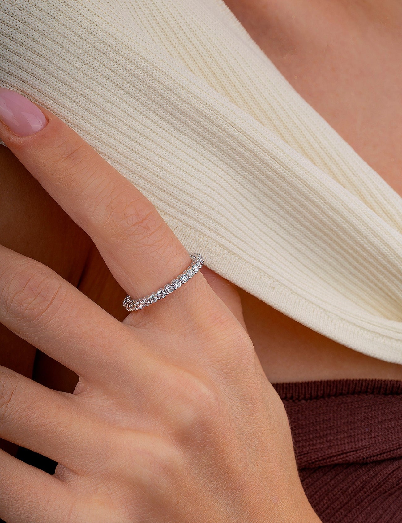 1,00 Karat Tamtur Pırlanta Yüzük