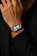 EXAEQUO EX0001.0002 Classic Melting Stainless Steel 316L White Unisex Kol Saati