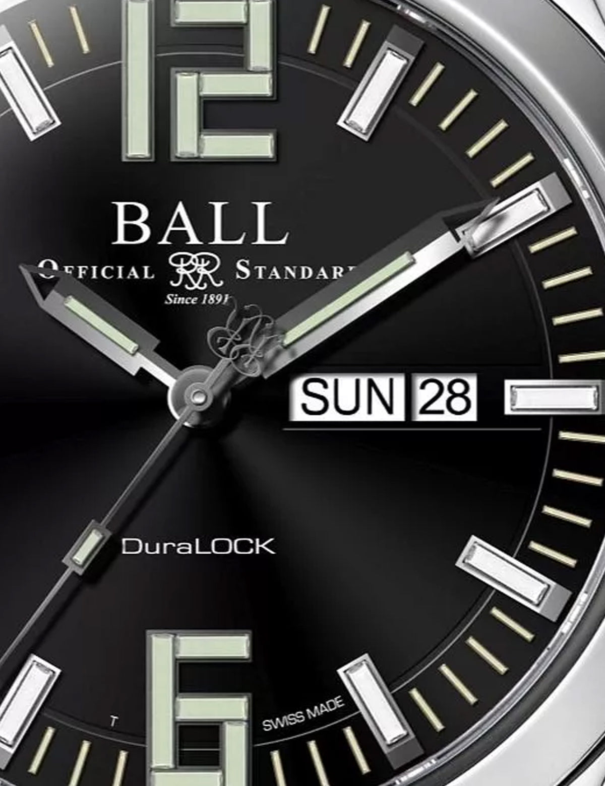 ساعة رجالية من ماركة BALL، موديل NM2028C-S12A-BK