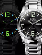 ساعة رجالية من ماركة BALL، موديل NM2028C-S12A-BK