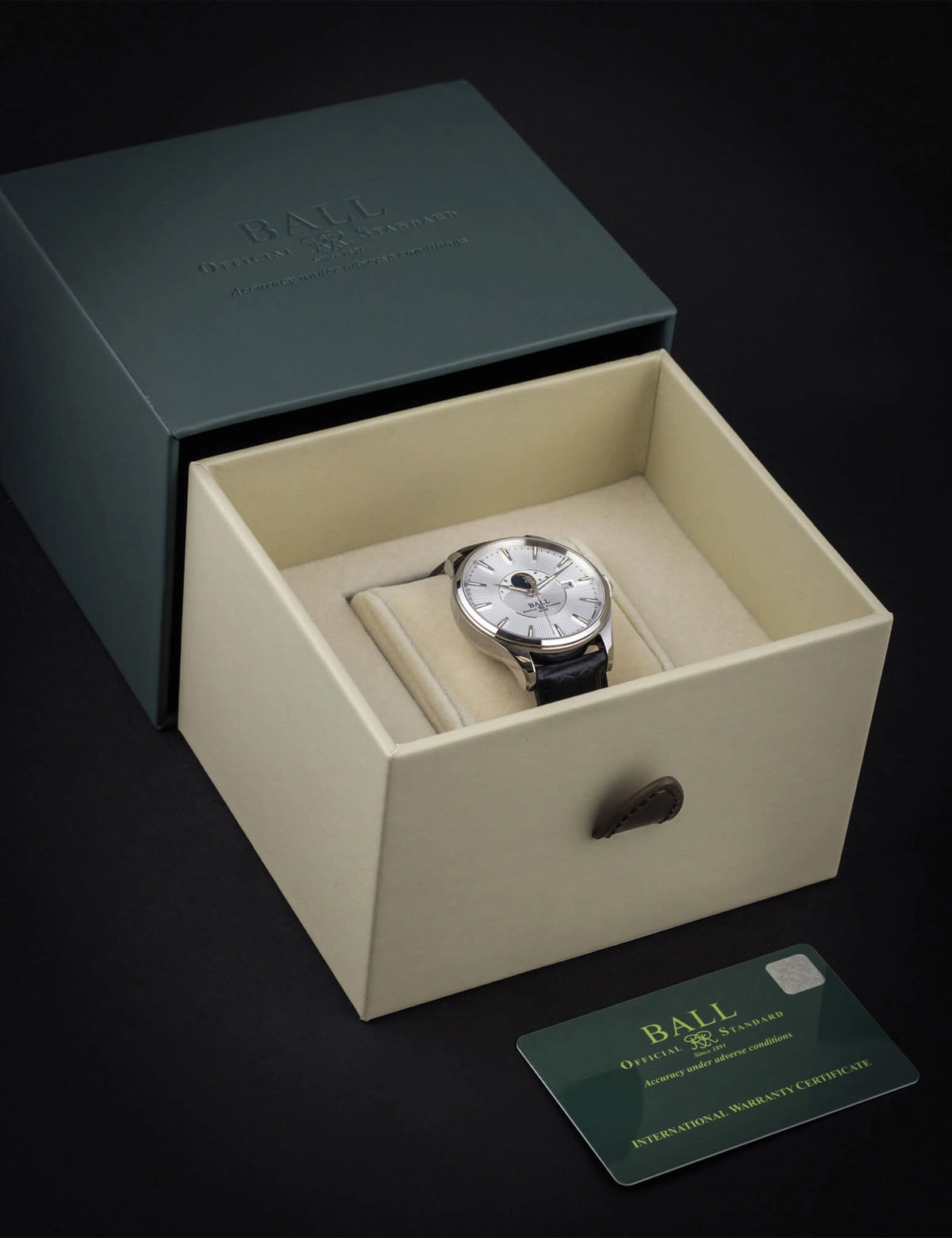 ساعة رجالية من ماركة BALL، موديل NM2028C-S12A-BK