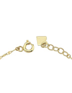 Taşlı Boomerang Altın Bileklik