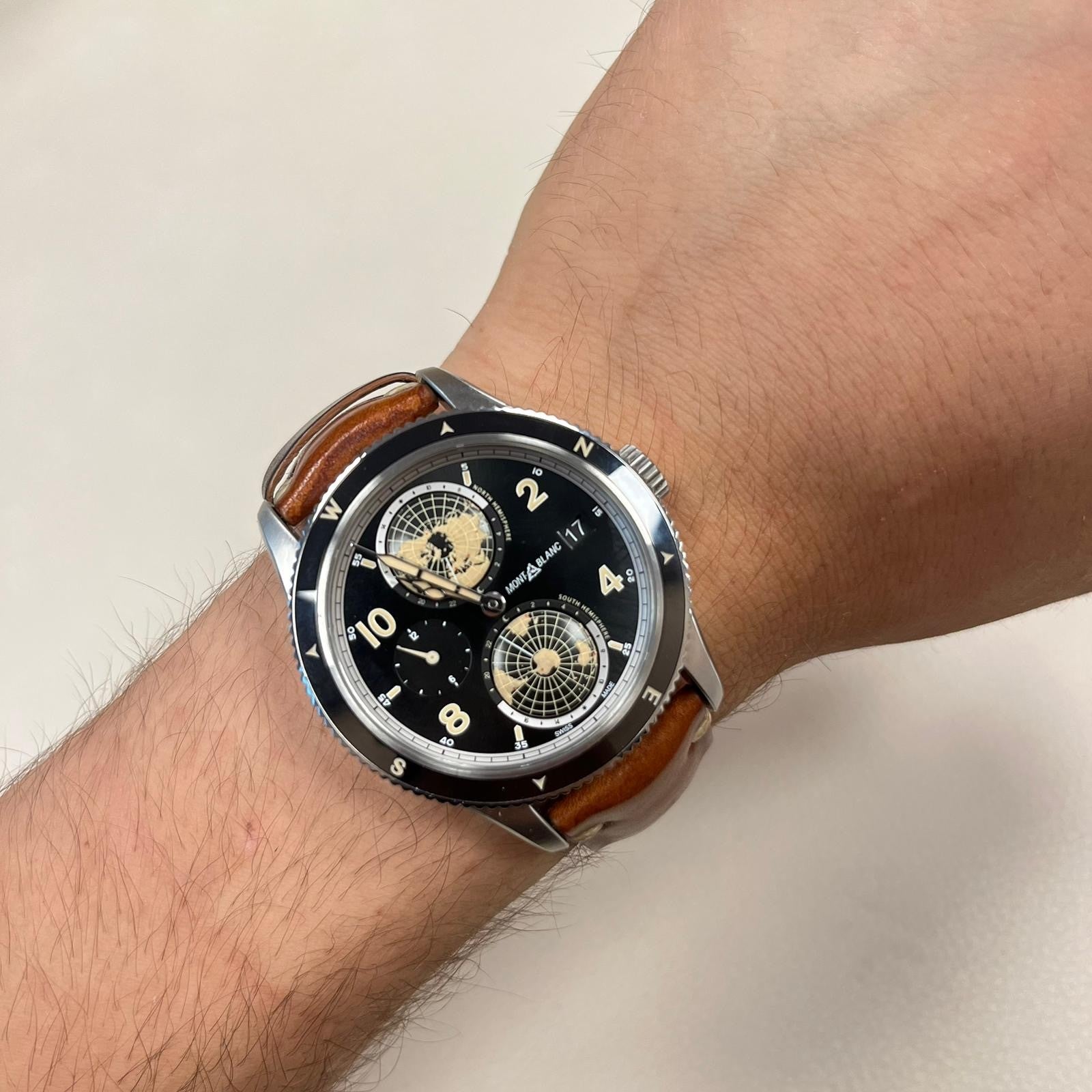 MONT BLANC 1958 1958 Geosphere Erkek Saati