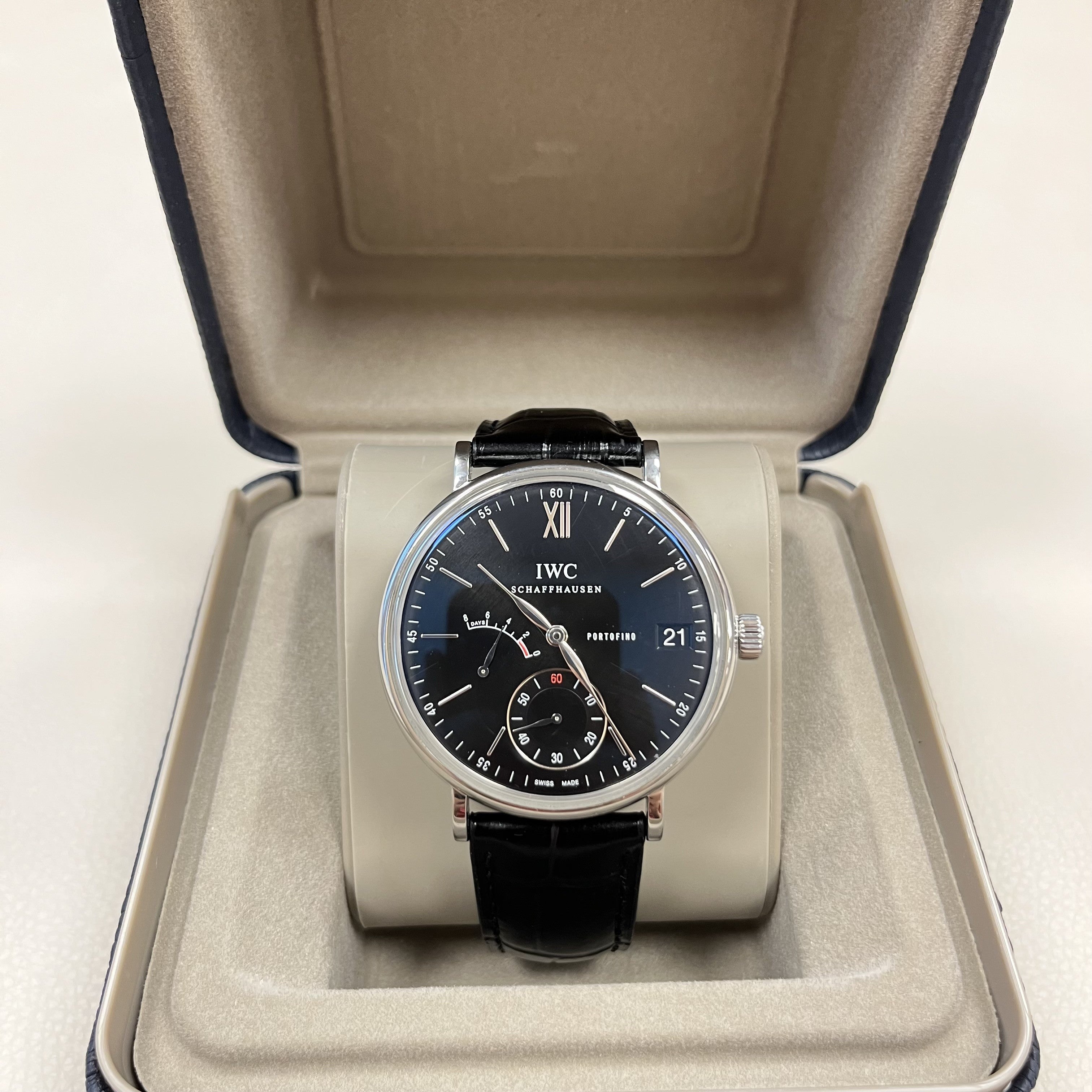 IWC IW510102 Portofino Hand Wound Eight Days Erkek Saati