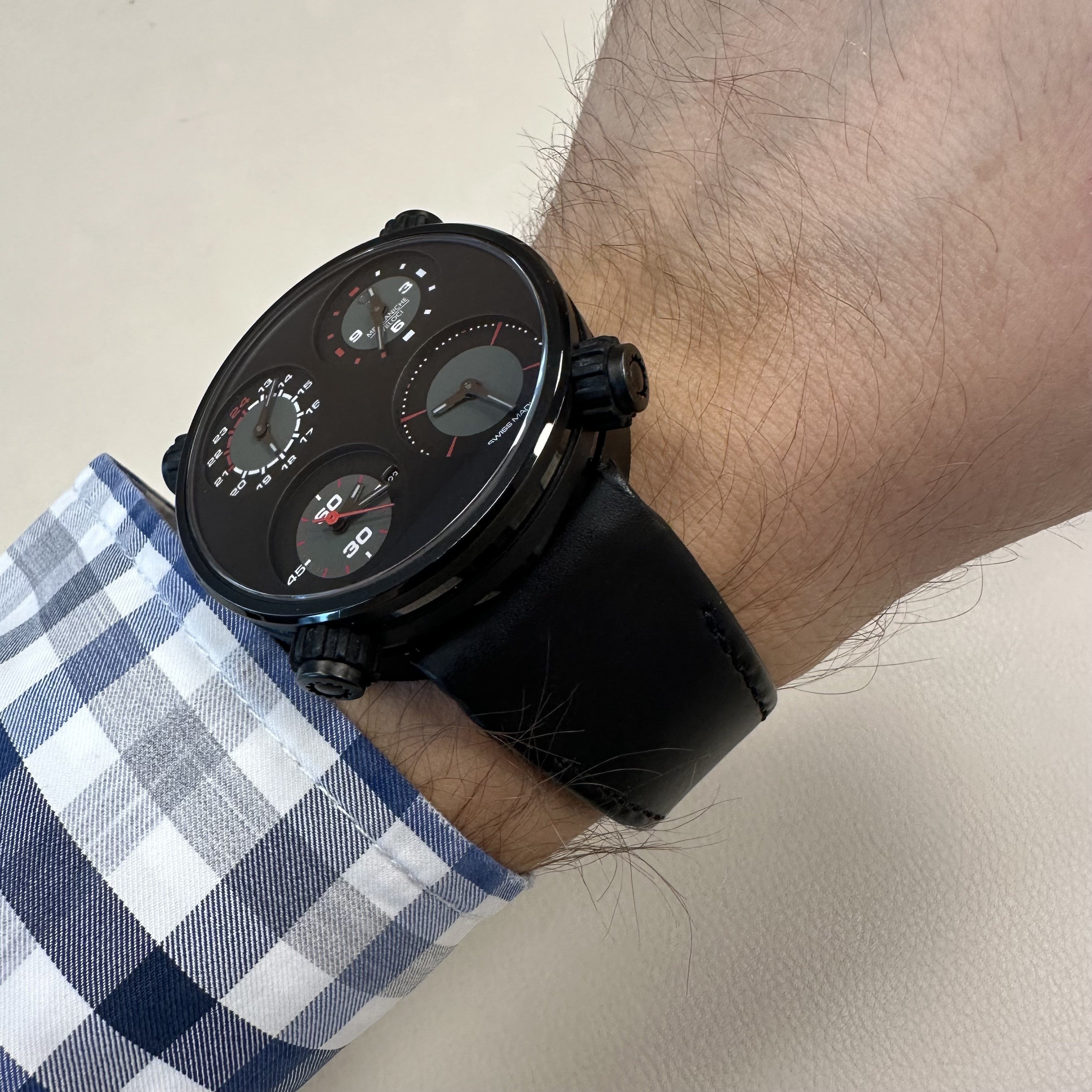 MECCANICHE VELOCI W124K110407017 Quadro Valovole Erkek Saati