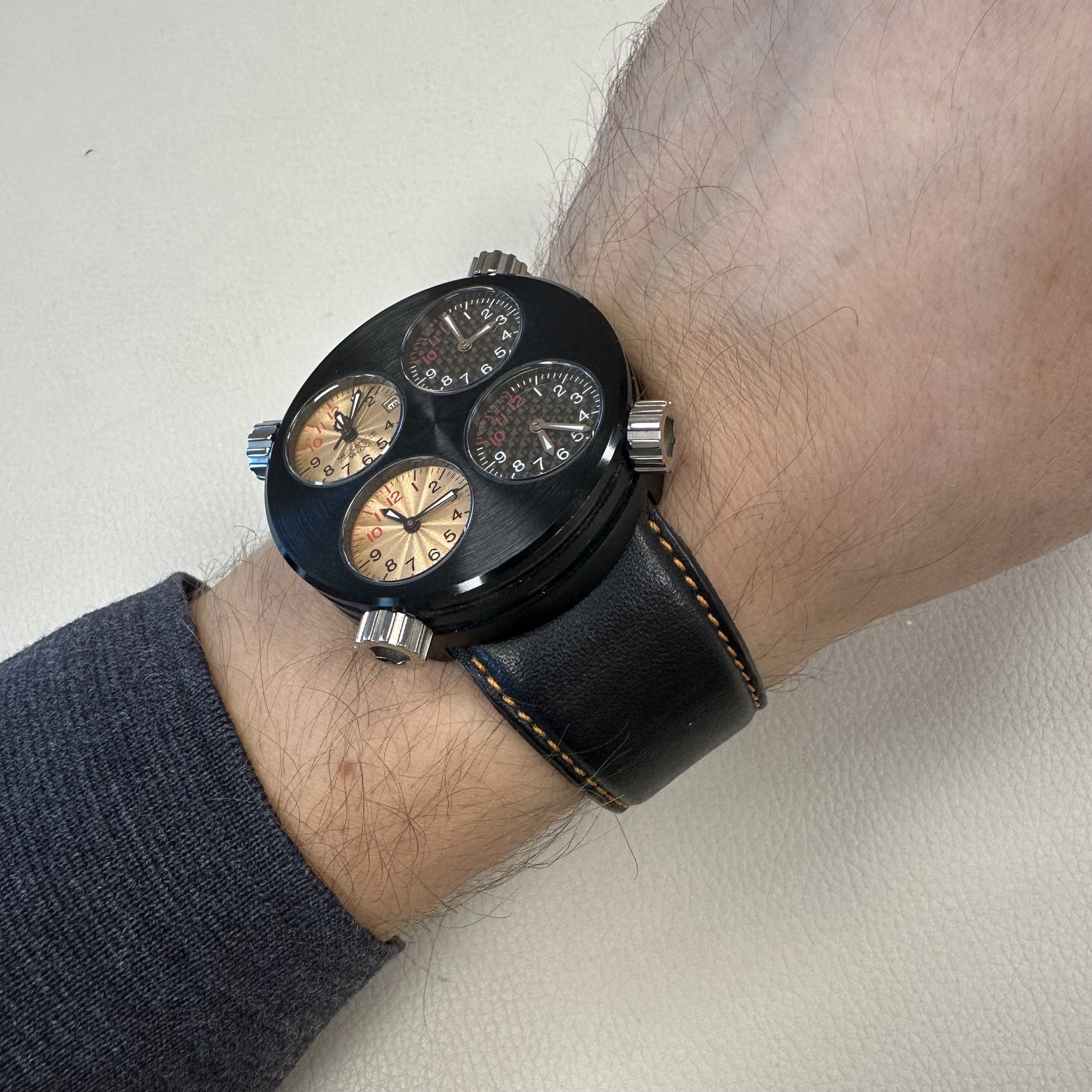 MECCANICHE VELOCI W124K138407017 Quadro Valovole Erkek Saati