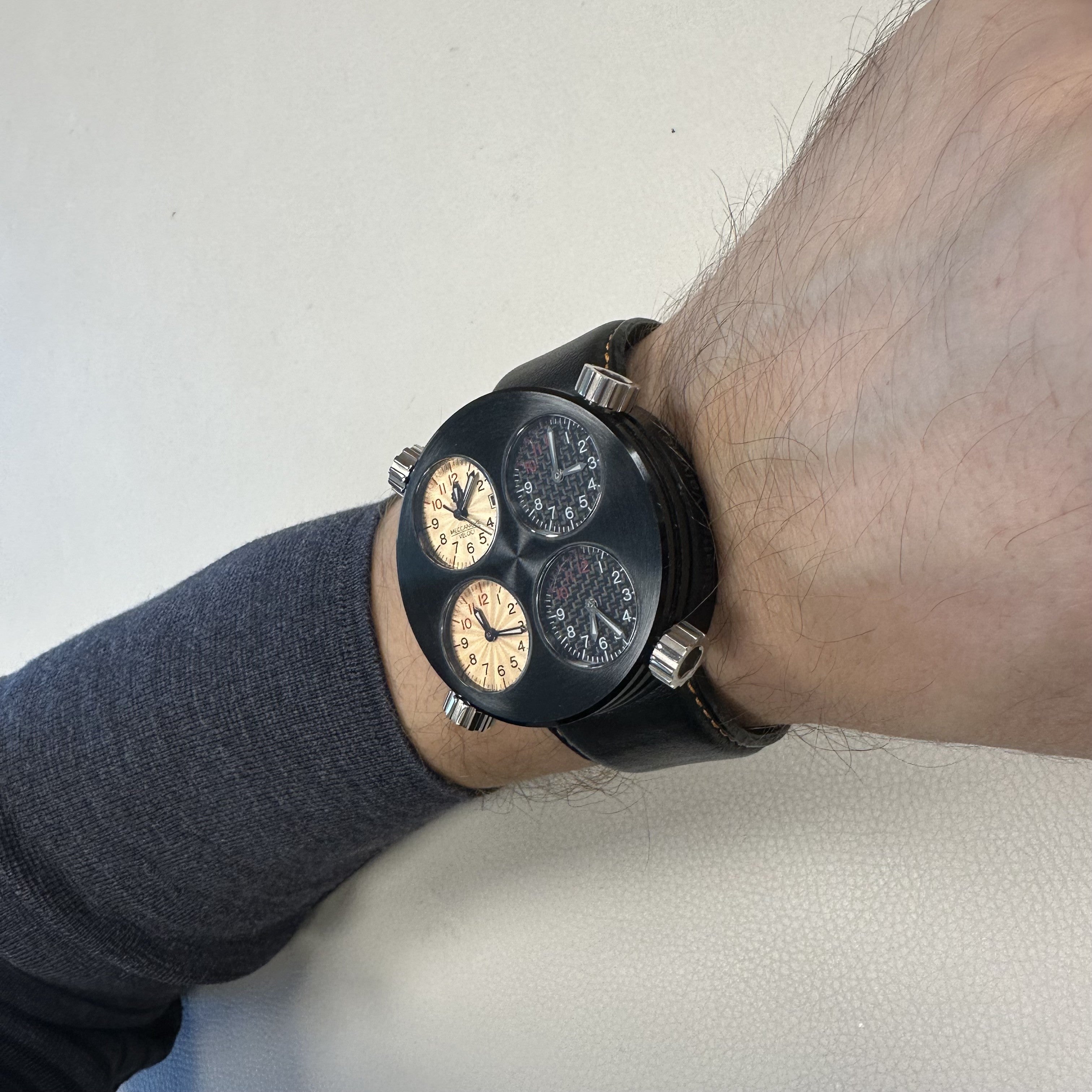 MECCANICHE VELOCI W124K138407017 Quadro Valovole Erkek Saati