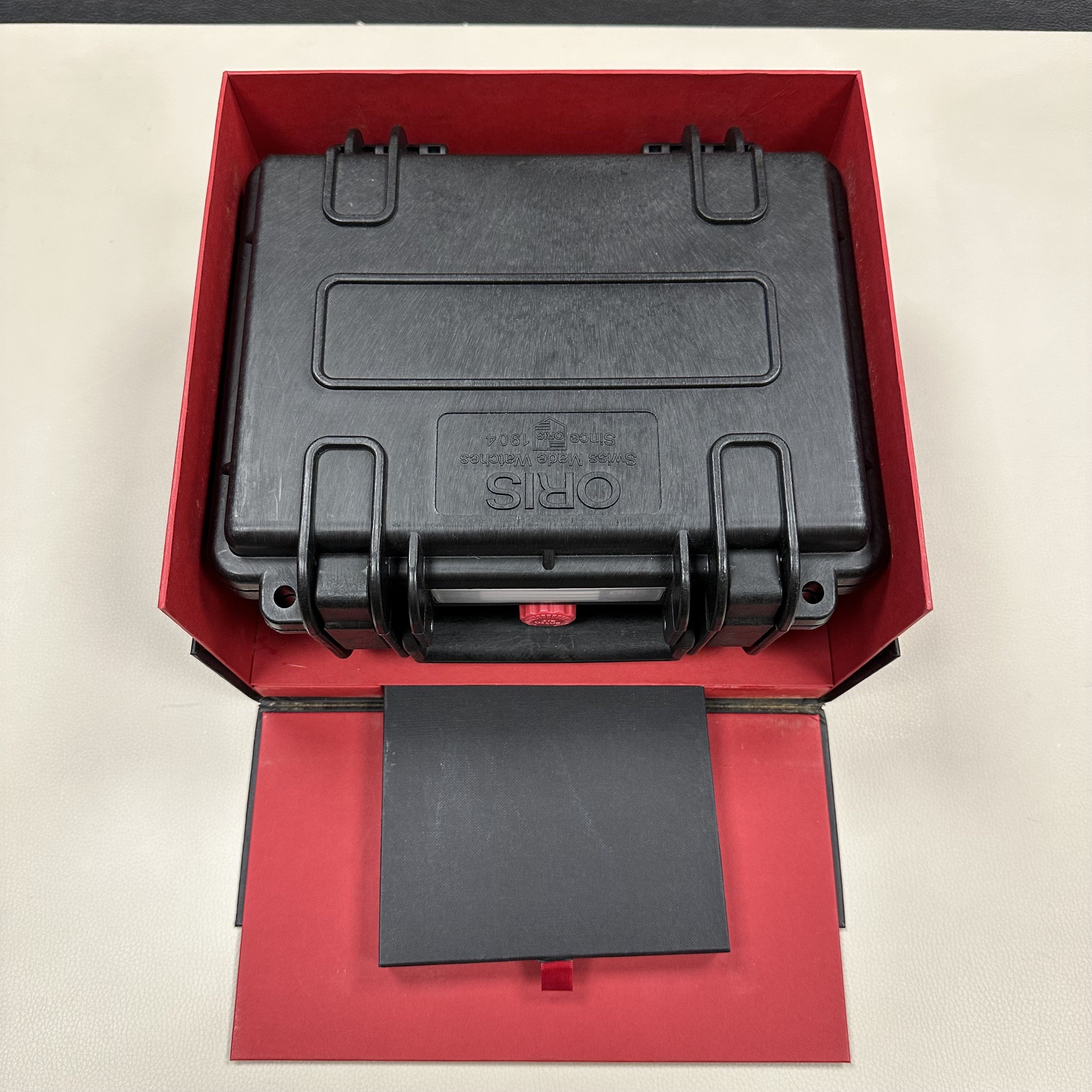 ORIS 733 7675 4154 -Set MB Diving Aquis Depth Gauge Erkek Saati