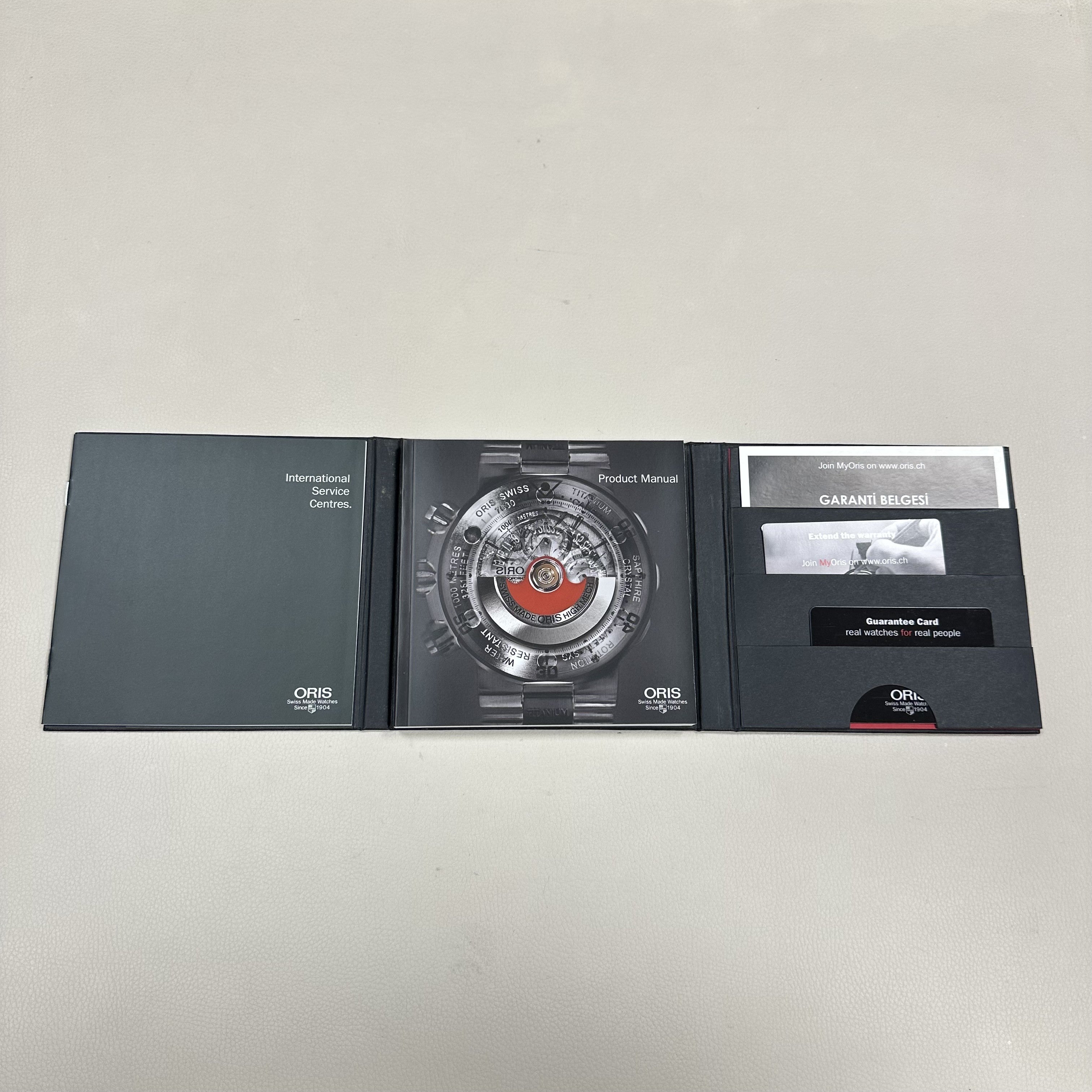 ORIS 733 7675 4154 -Set MB Diving Aquis Depth Gauge Erkek Saati