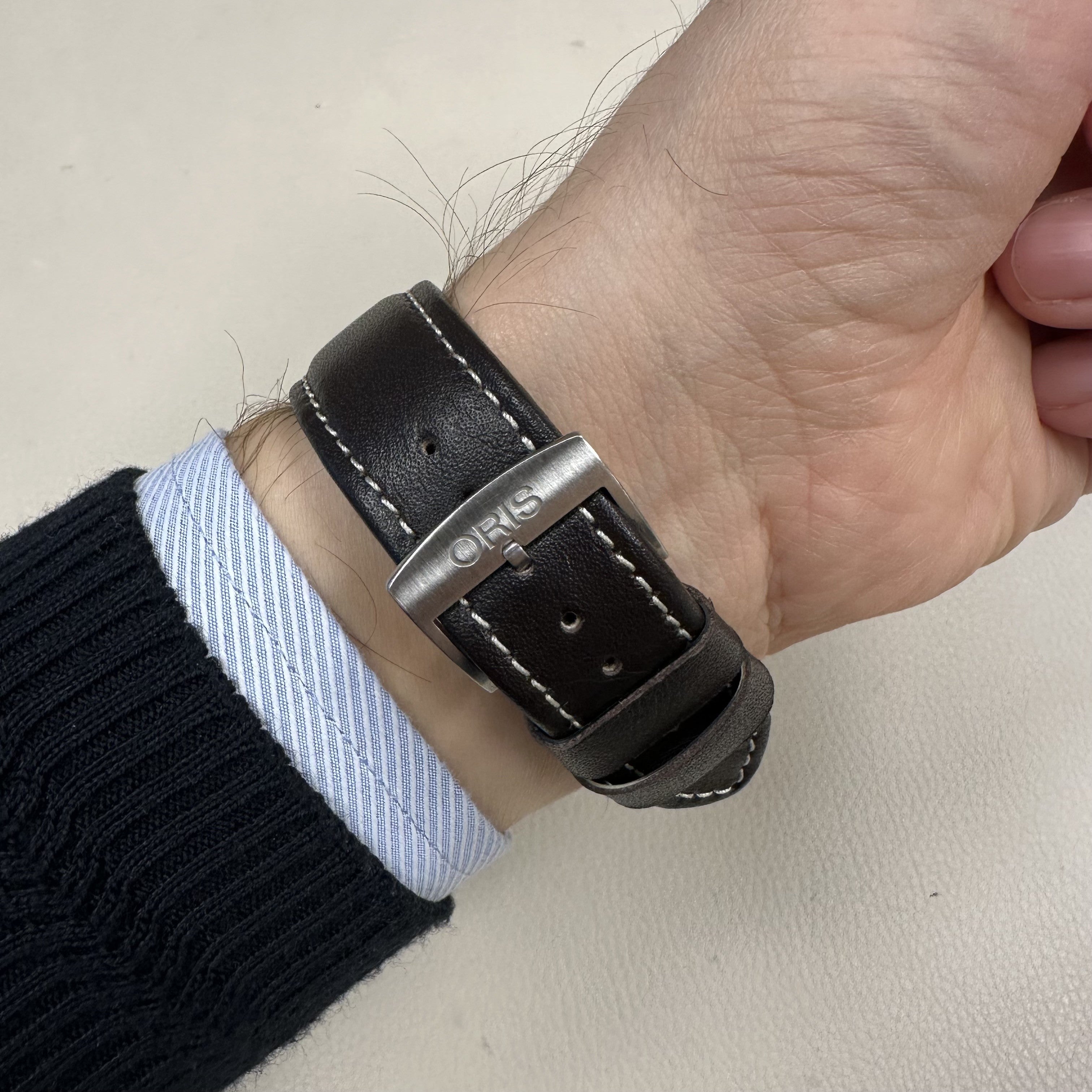 ORIS 733.7629.40.63L Aviation Swiss Hunter Team PS Edt. Erkek Saati