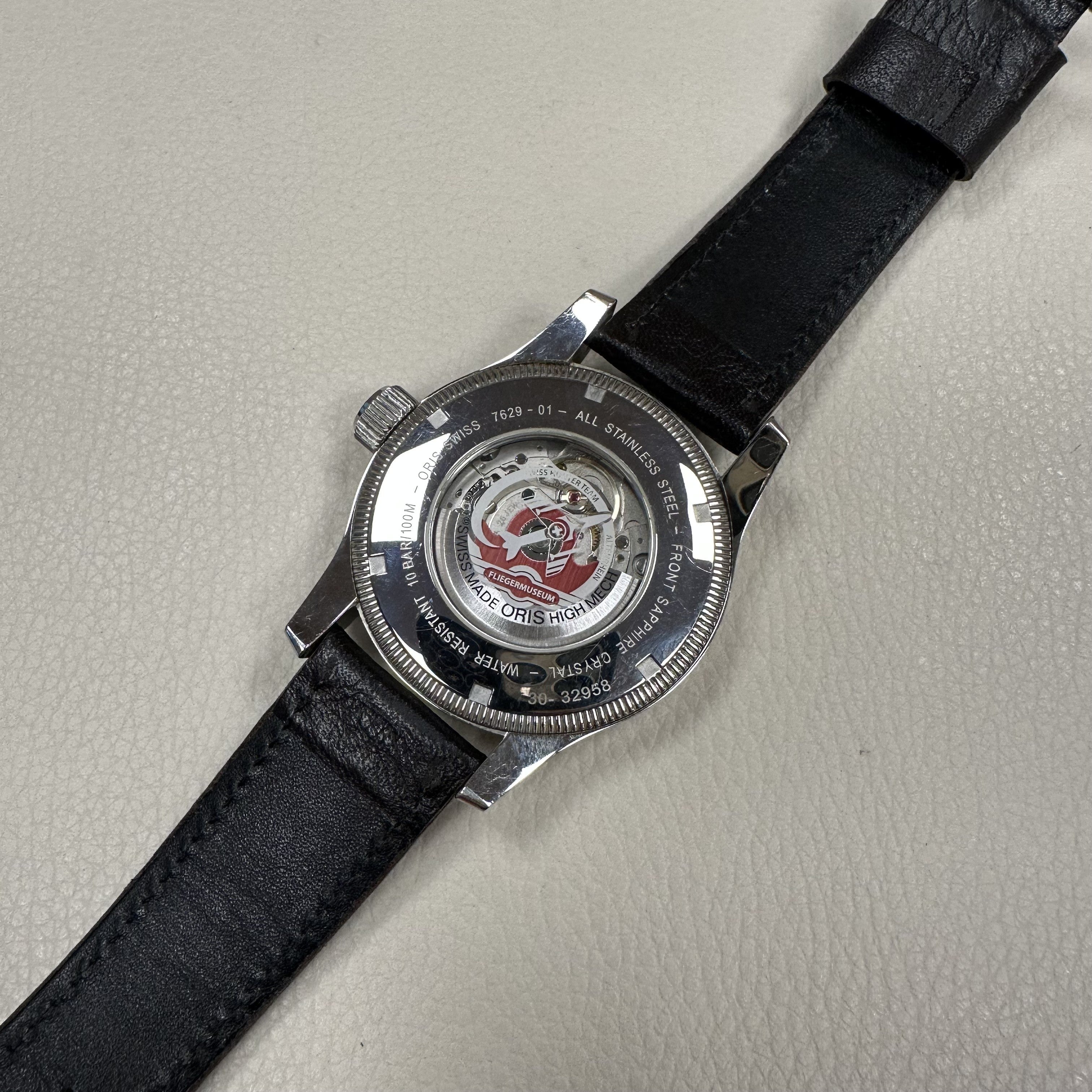 ORIS 733.7629.40.63L Aviation Swiss Hunter Team PS Edt. Erkek Saati