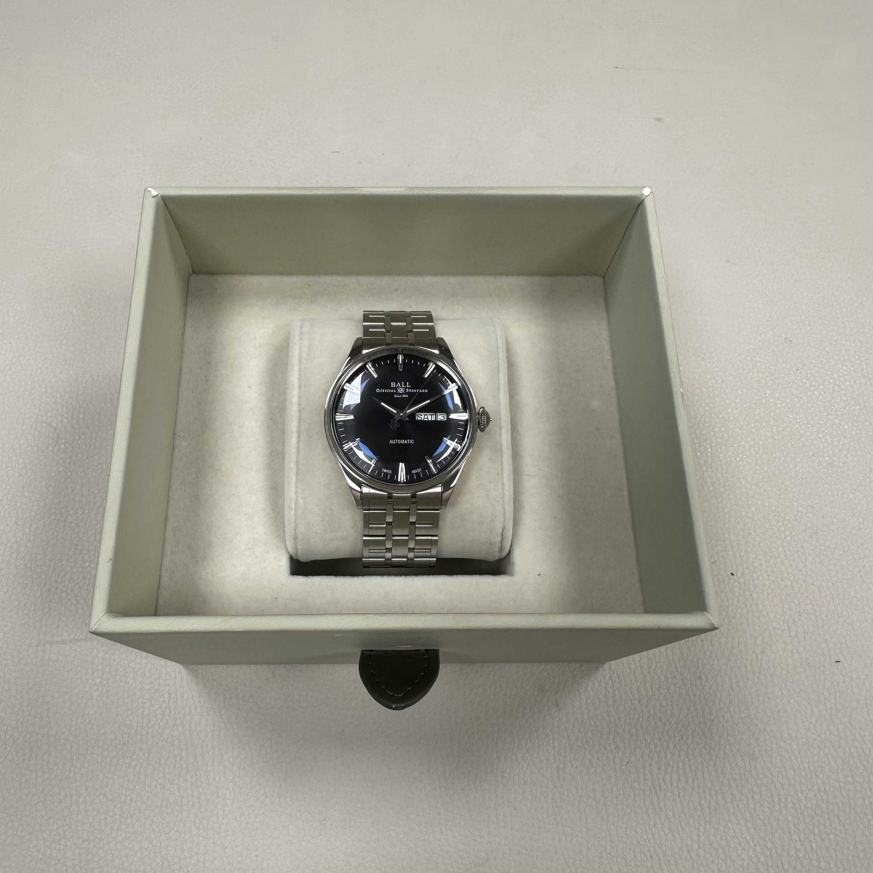 BALL NM2080D-S1J-BK Trainmaster Eternity Erkek Saati