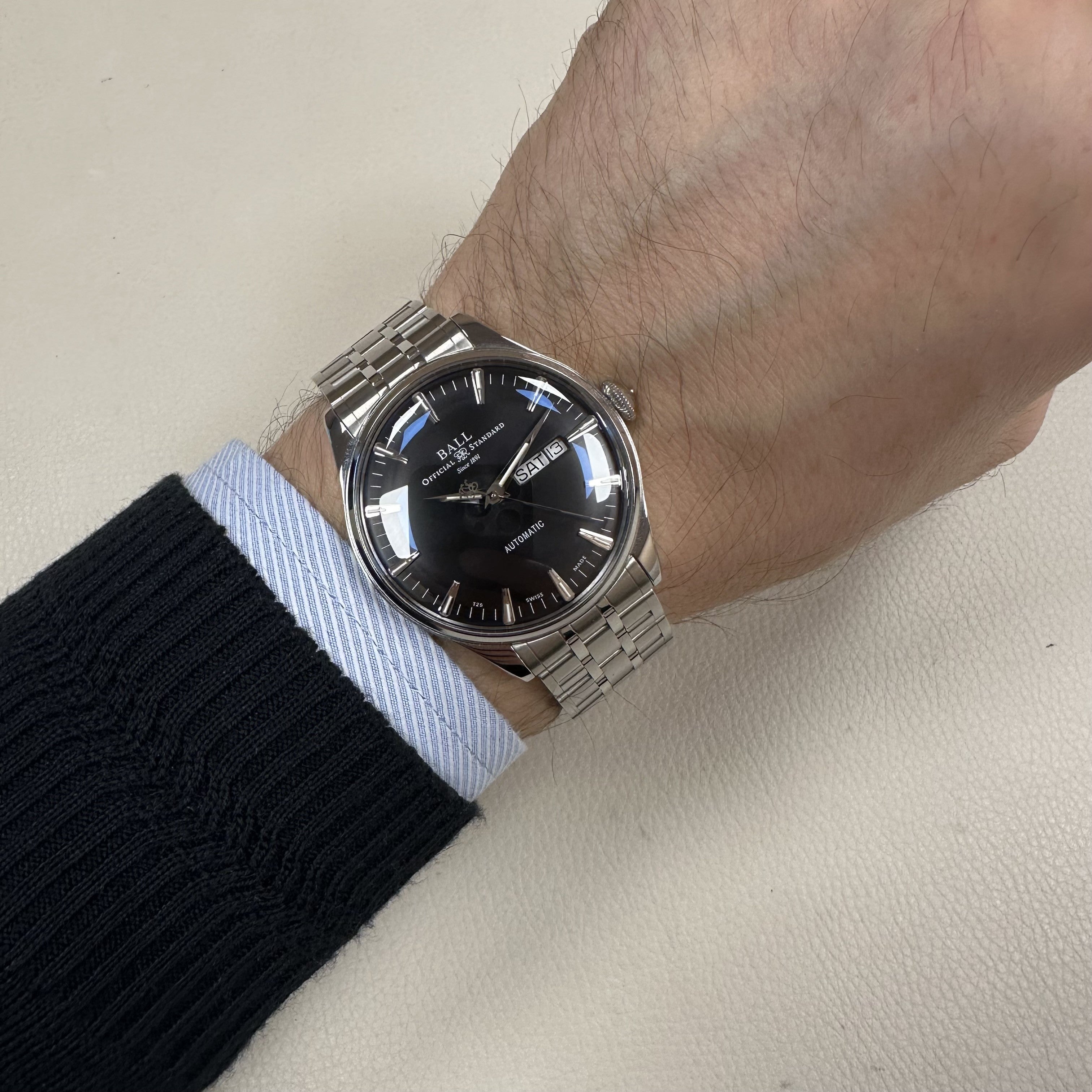 BALL NM2080D-S1J-BK Trainmaster Eternity Erkek Saati – Pırlant