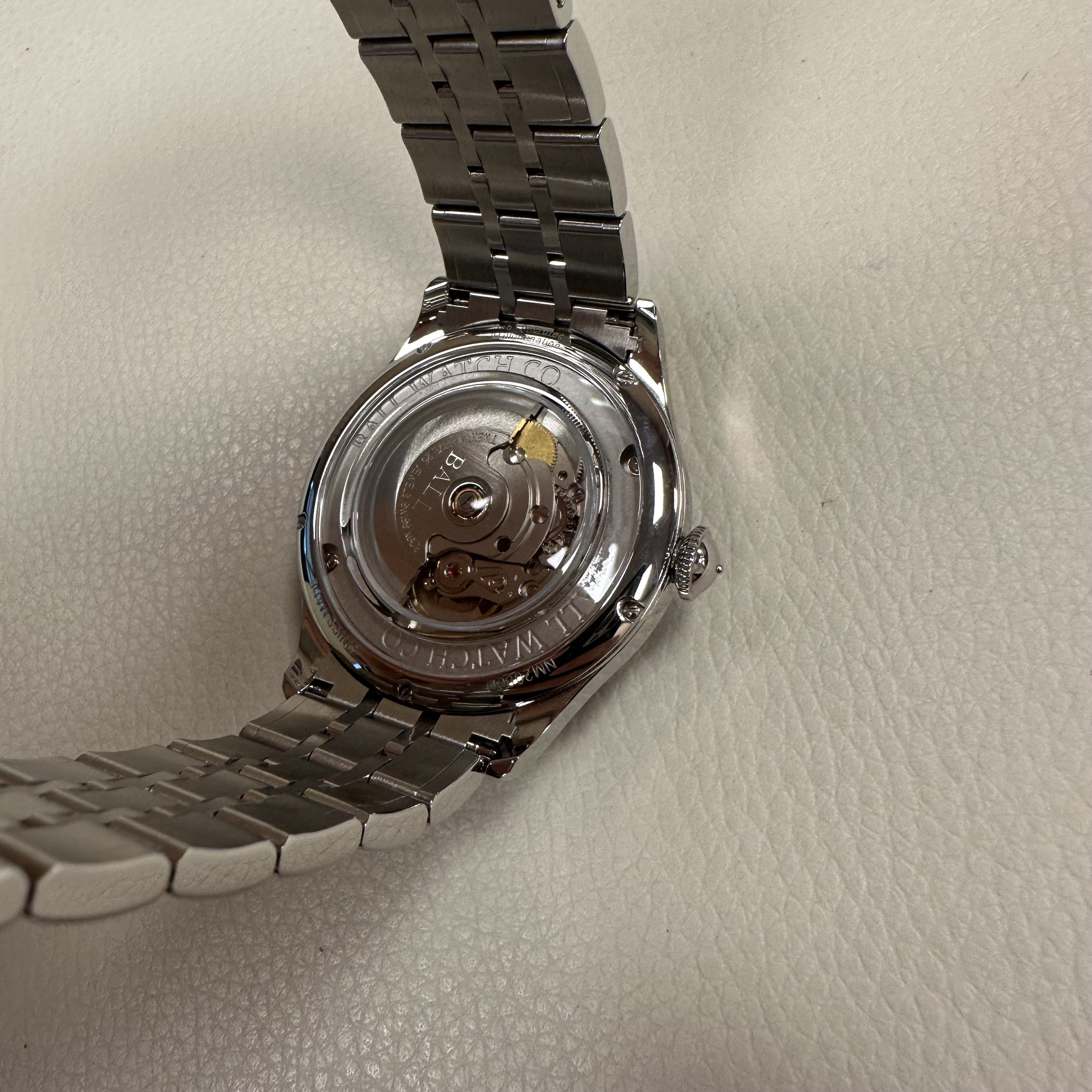 BALL NM2080D-S1J-BK Trainmaster Eternity Erkek Saati