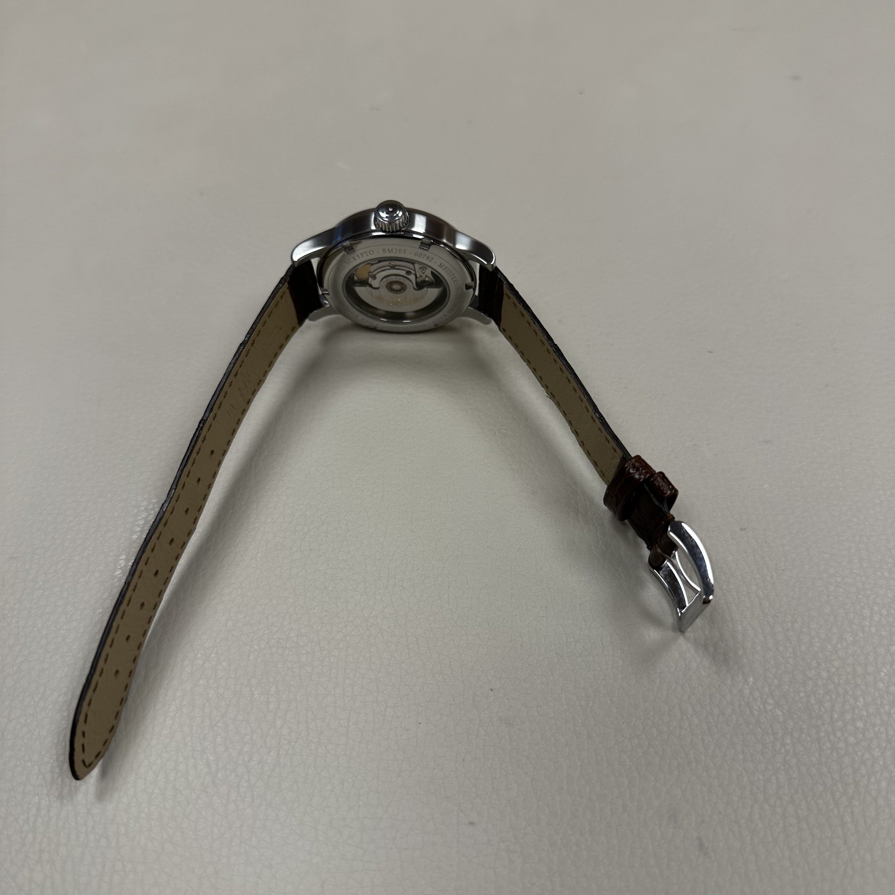 MEISTERSINGER BM203 Scyripto Automatic Erkek Saati