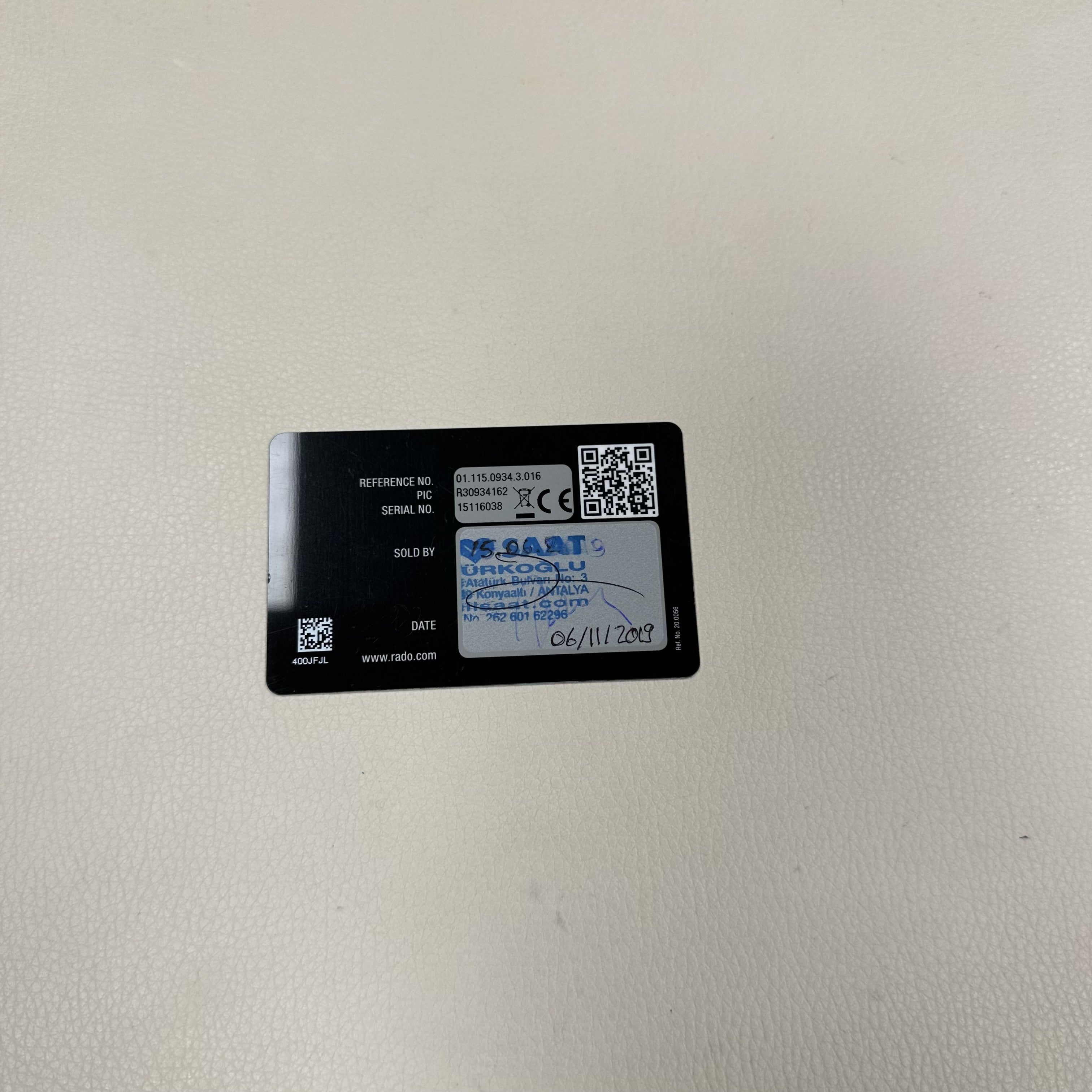 RADO R30934162 Centrix Large Quartz Unisex Kol Saati