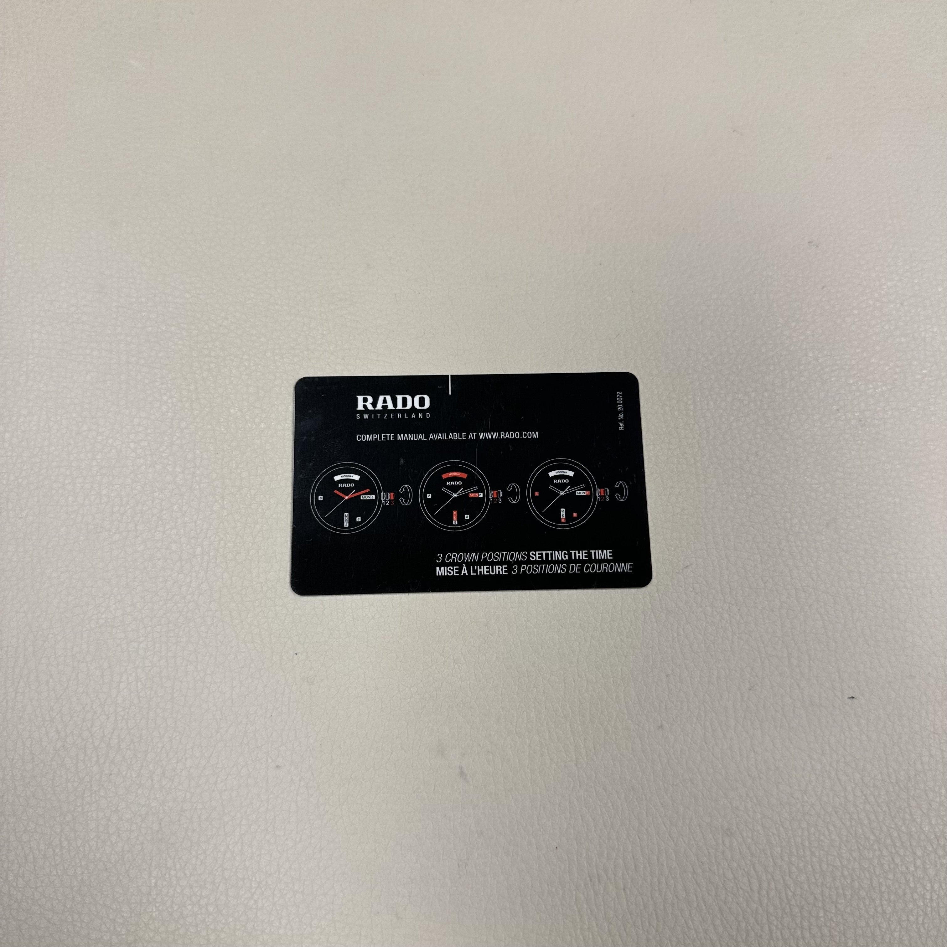 RADO R30934162 Centrix Large Quartz Unisex Kol Saati