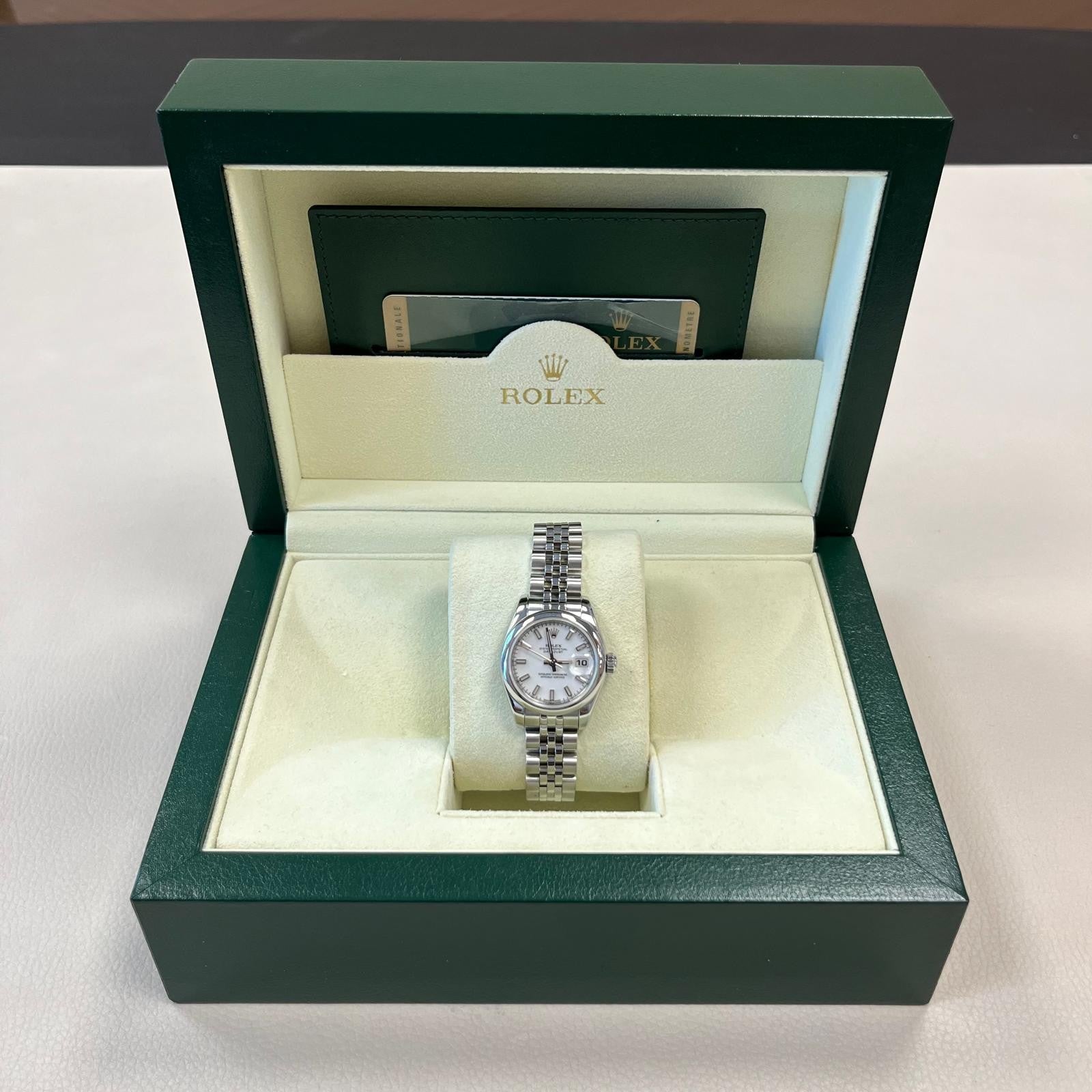 ROLEX 179160 JUB Oyster Perpetual Date Just Lady 26 Kadın Saati