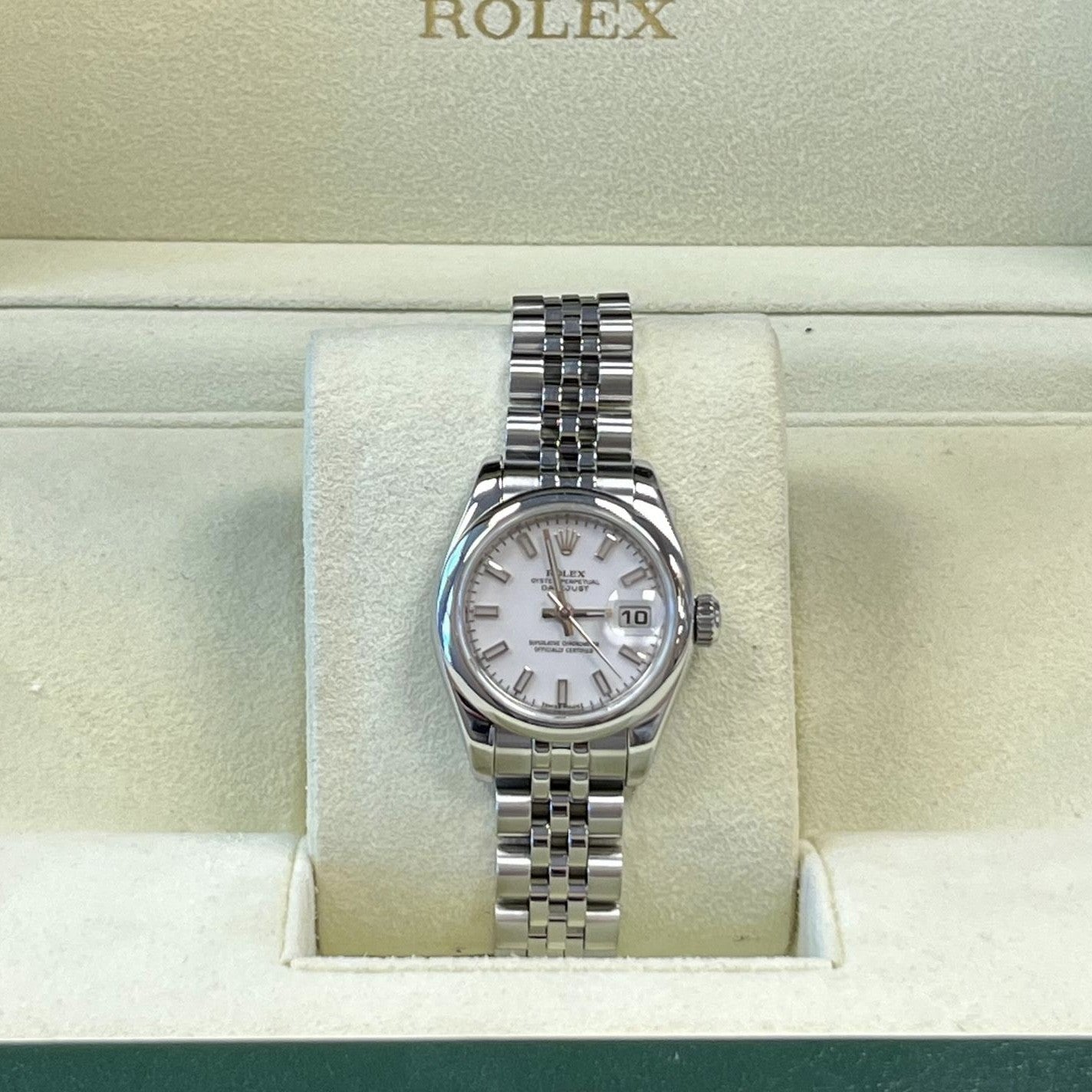 ROLEX 179160 JUB Oyster Perpetual Date Just Lady 26 Kadın Saati